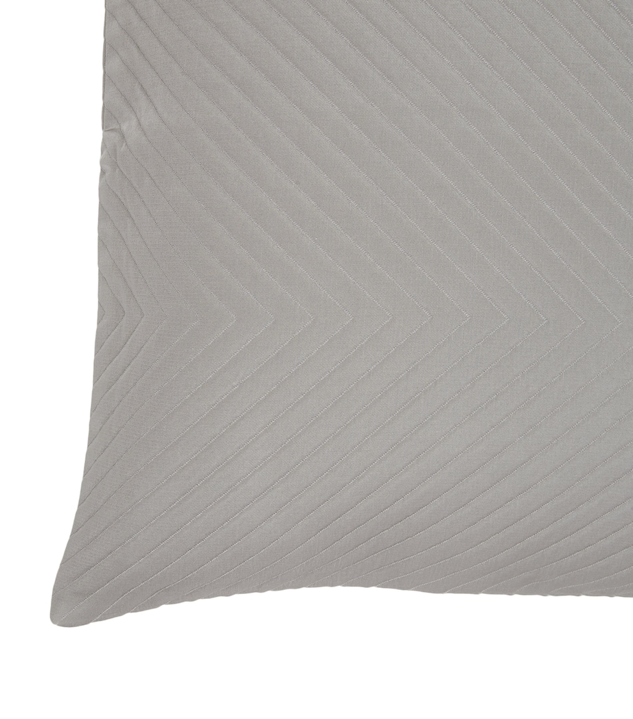 Herringbone Cushion Cover (65cm x 65cm) 0516 SLATE GREY Image 2