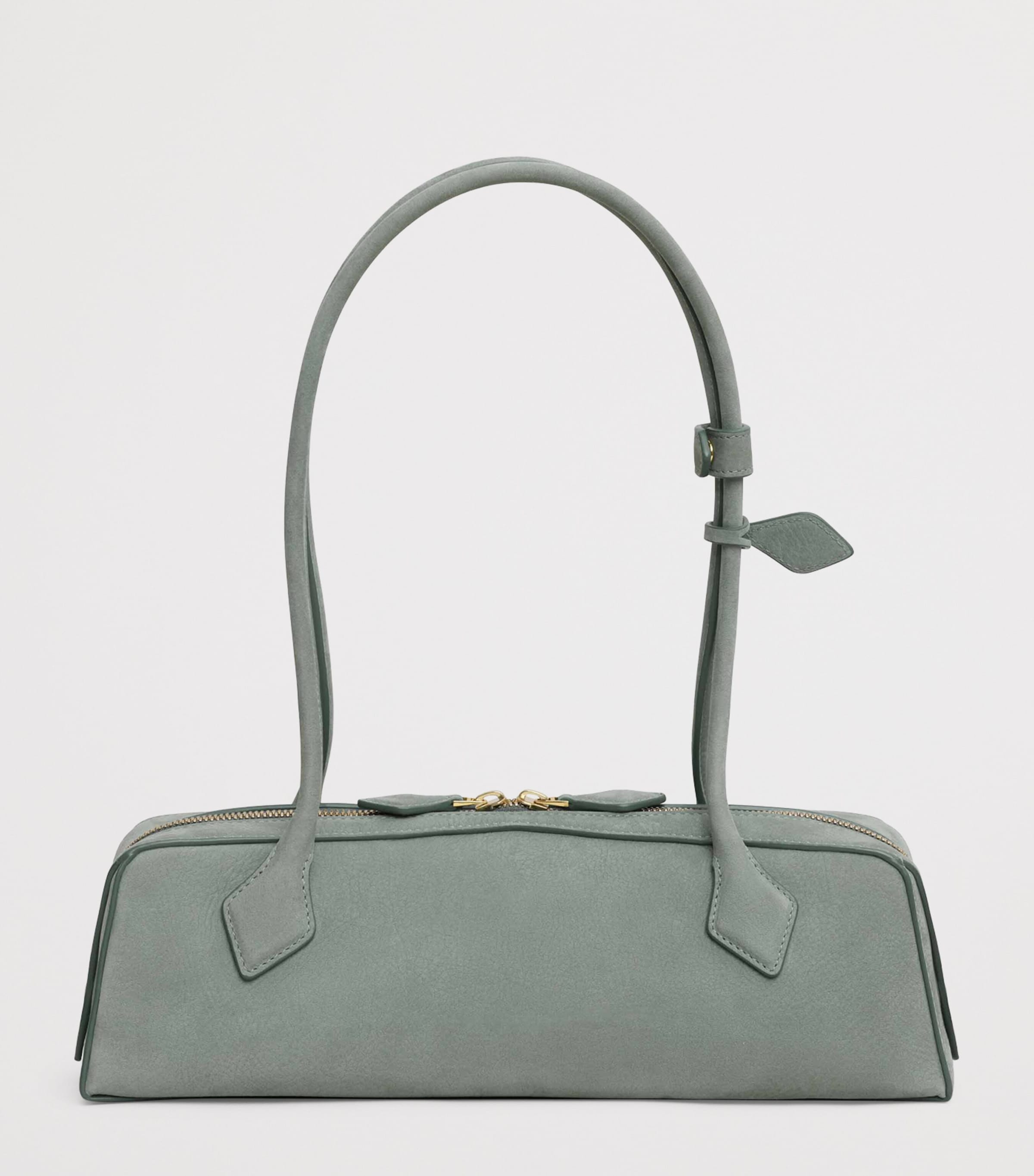 Alaïa Medium Suede Le Teckel Shoulder Bag | Harrods US