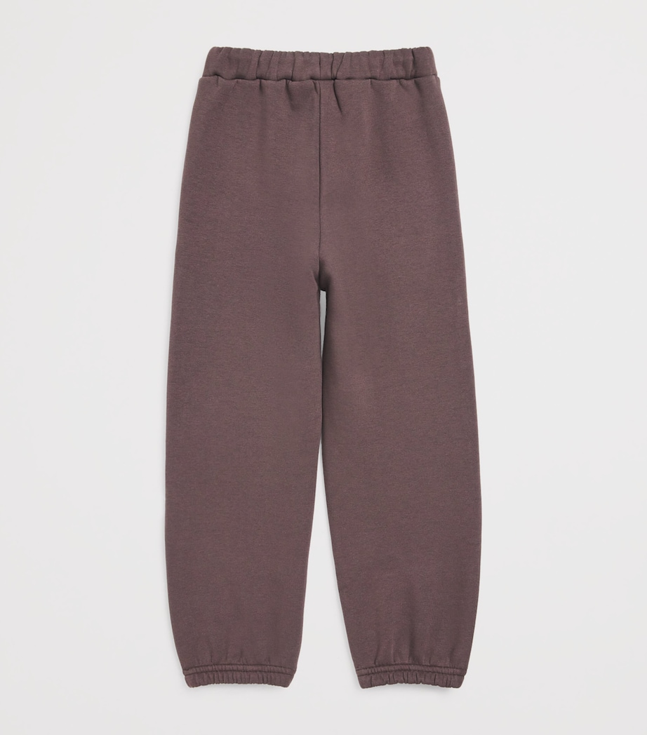 Cotton-Blend Sweatpants (2-14 Years) 191COCOA Image 2