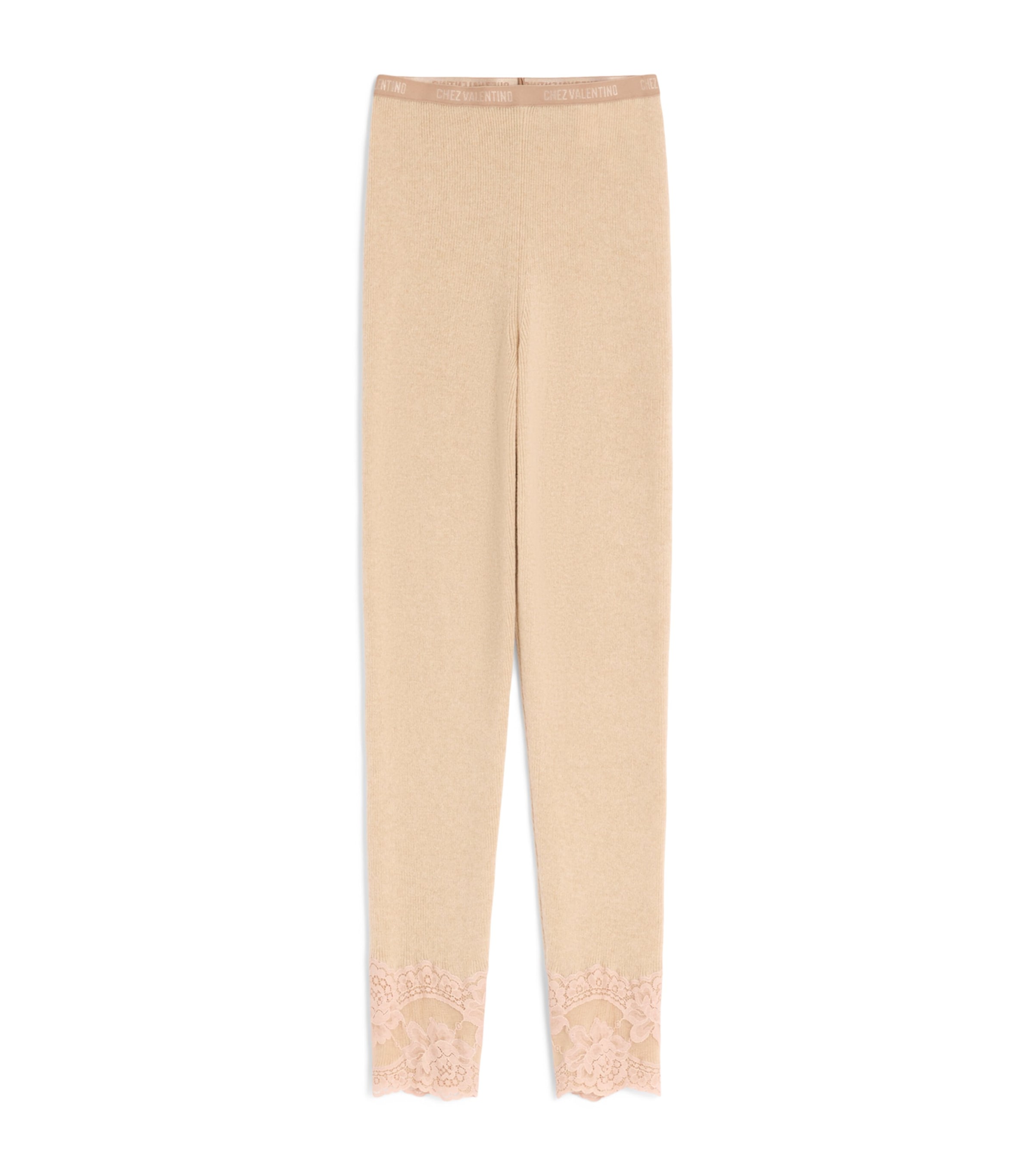 Cashmere Floral-Hem Leggings DPT Image 1