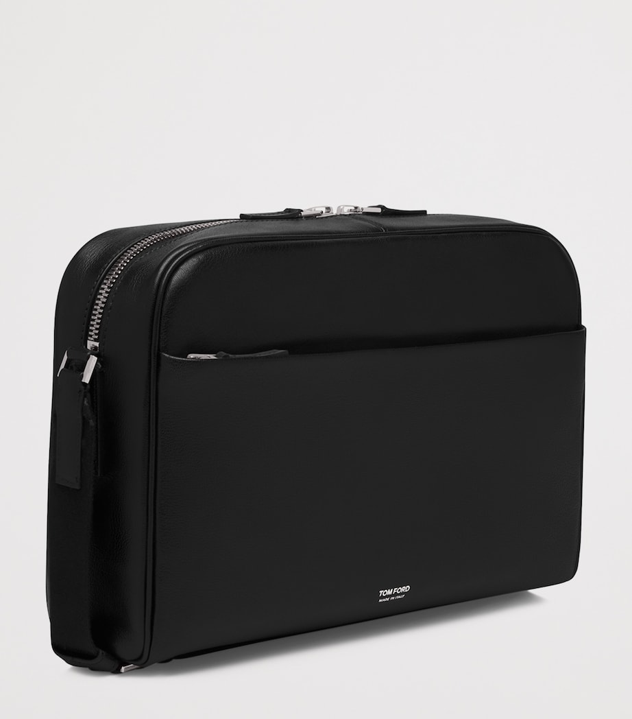 Leather Messenger Bag NAA Image 2