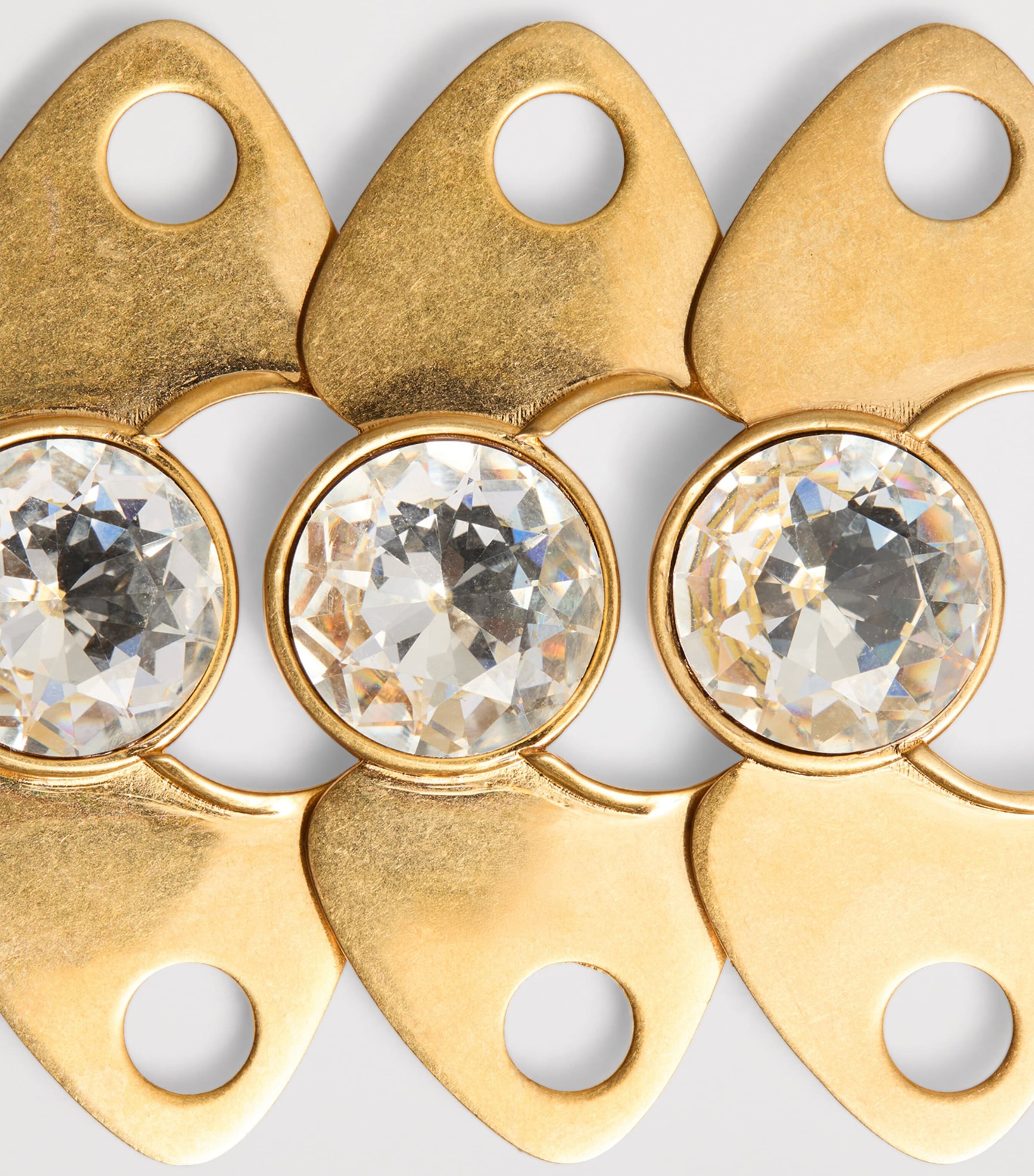 Valentino Garavani Crystal-Embellished Drop Earrings Image 4