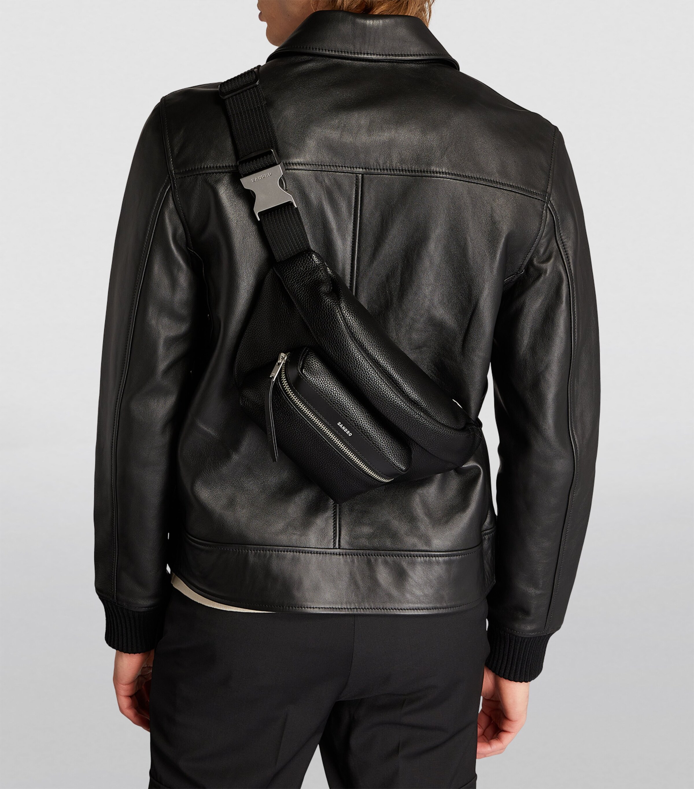 Coated Belt Bag BLACK Image 5