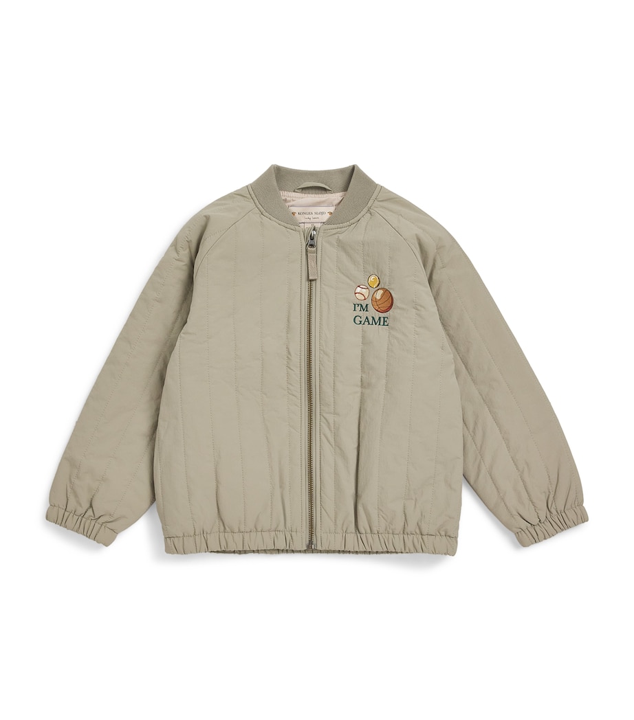 KONGES SLOJD Juno Bomber Jacket (9-18 Months) Laurel Oak Image 1