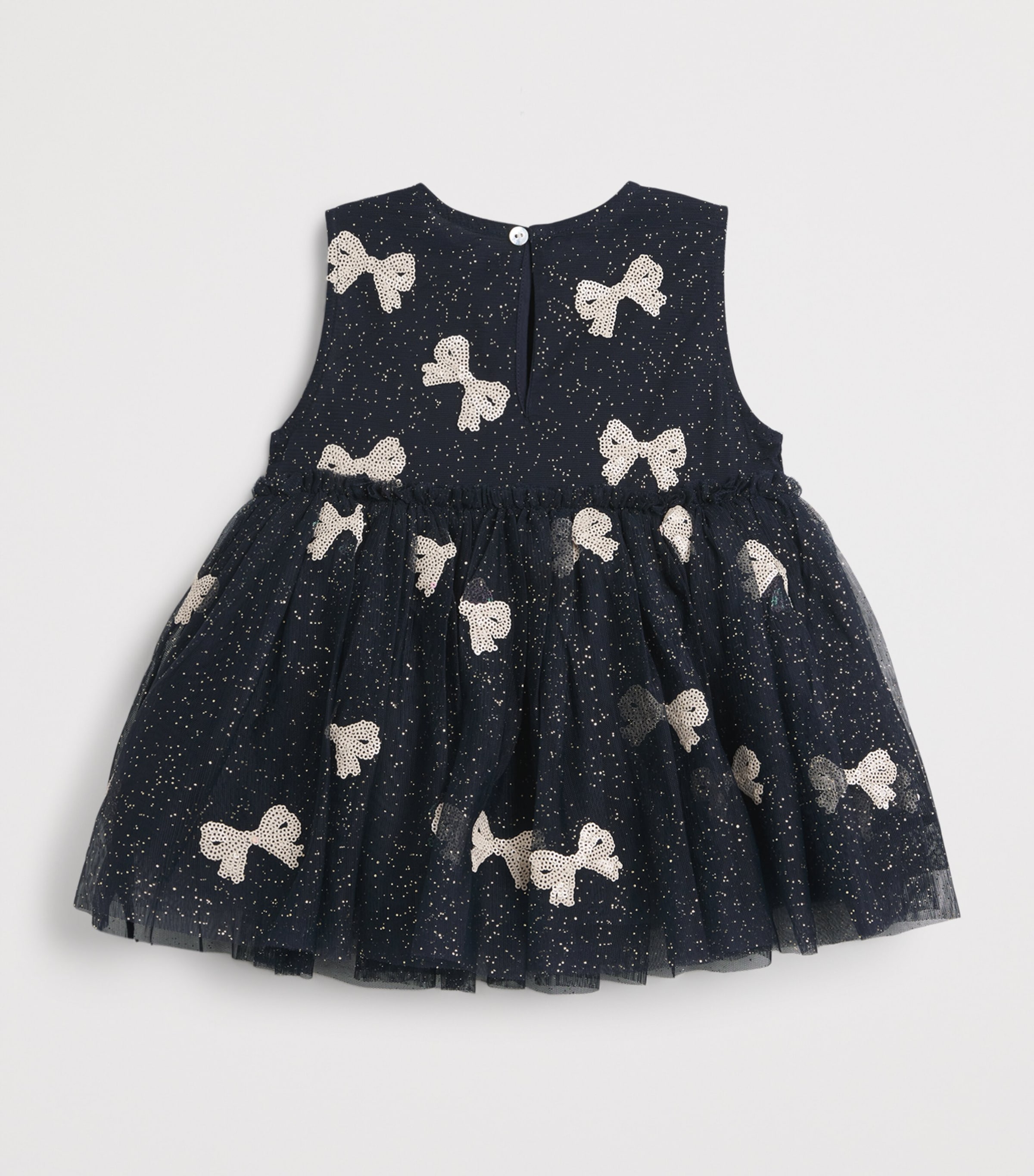 Tulle Yvonne Dress (9 Months-4 Years) P30060 BOWIE NIGHT Image 2
