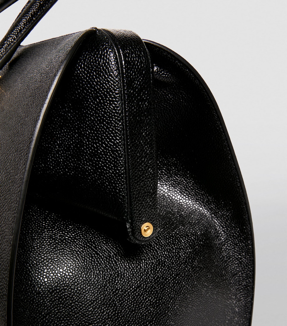 Leather Mr. Thom Weekend Bag BLACK Image 3