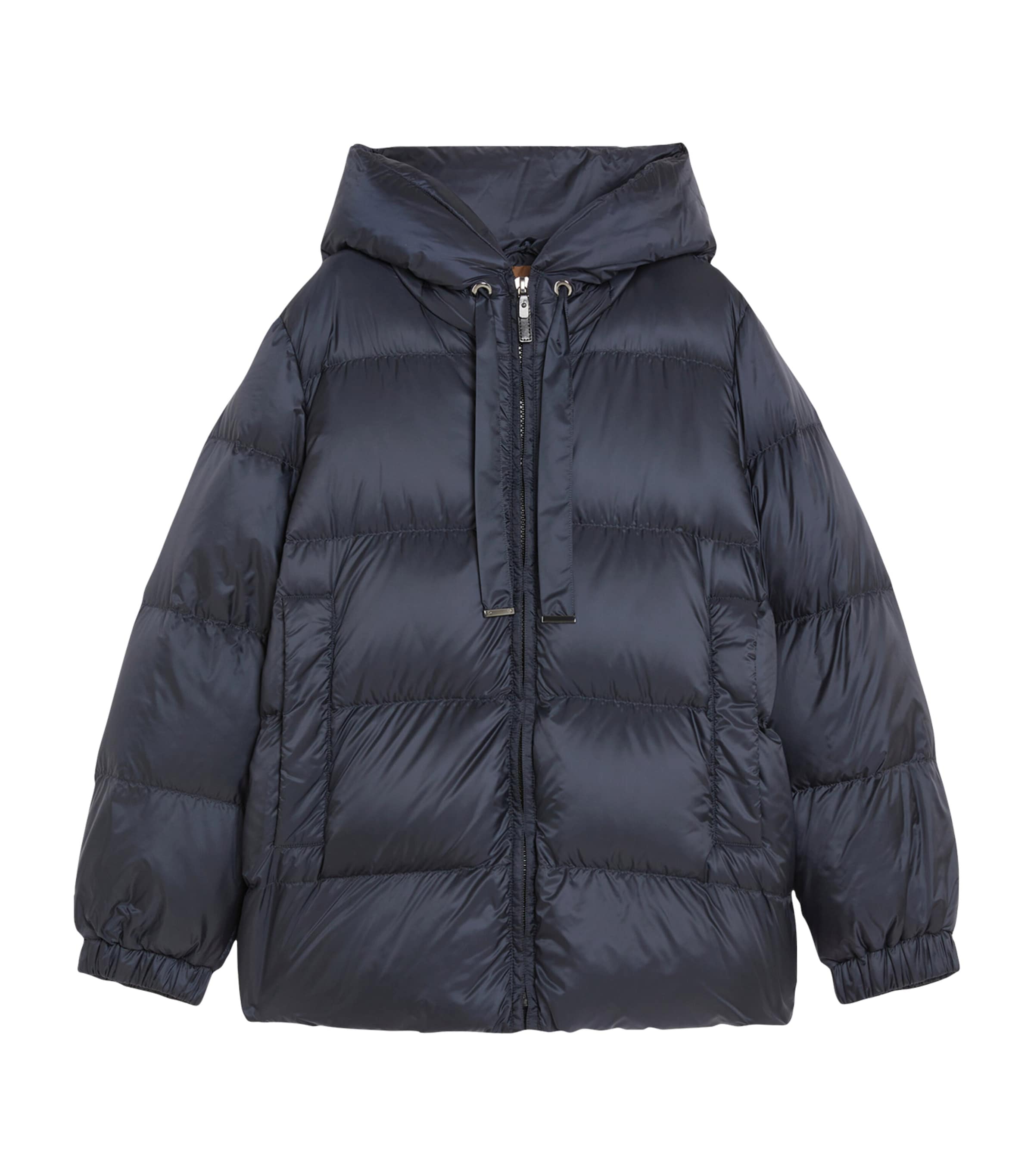 Max Mara Womens Quilted Seia Puffer Jacket Black Image 1