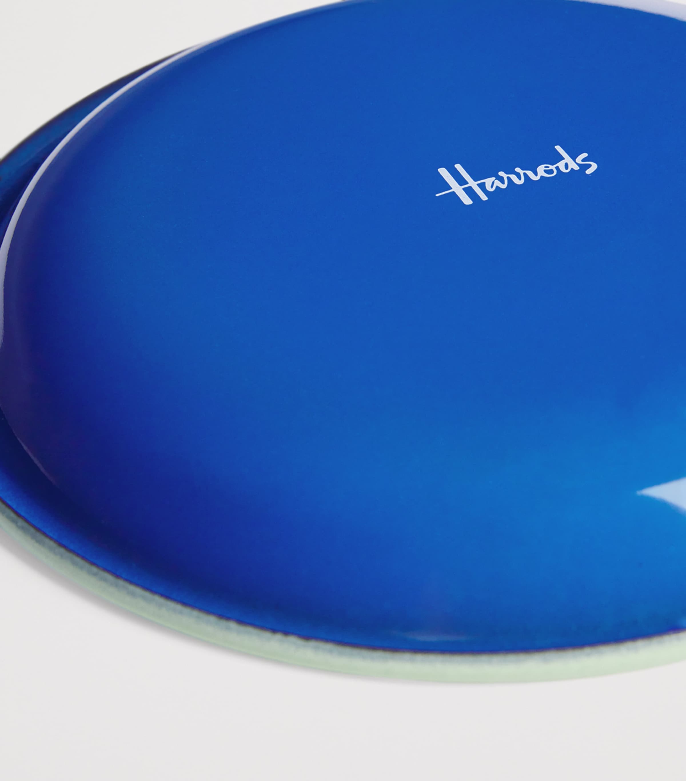 Harrods Enamel Plate (18cm) Pink Image 3