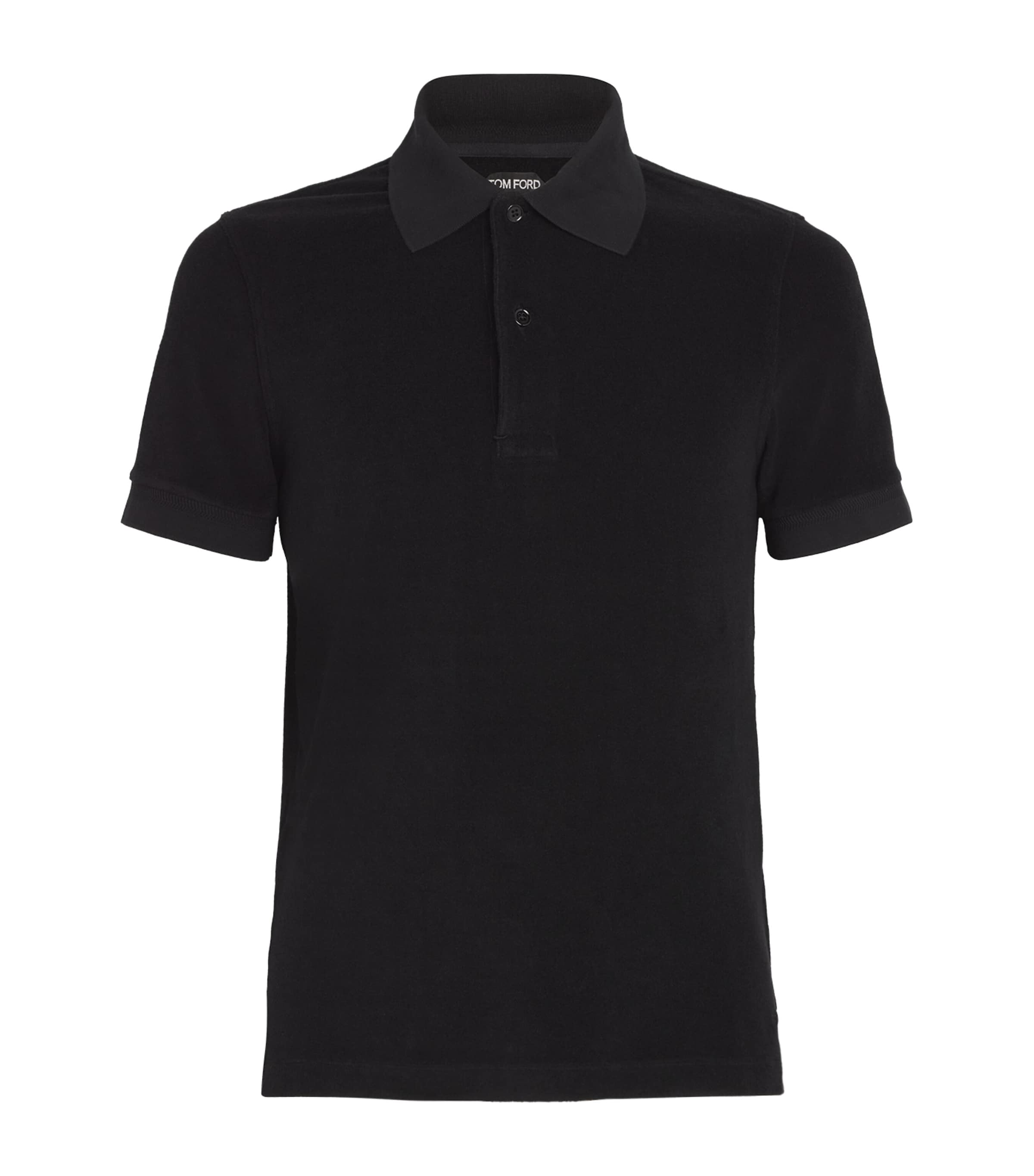 TOM FORD Towelling Polo Shirt | Men Clothing | Polo Shirts | Designers | Tom Ford