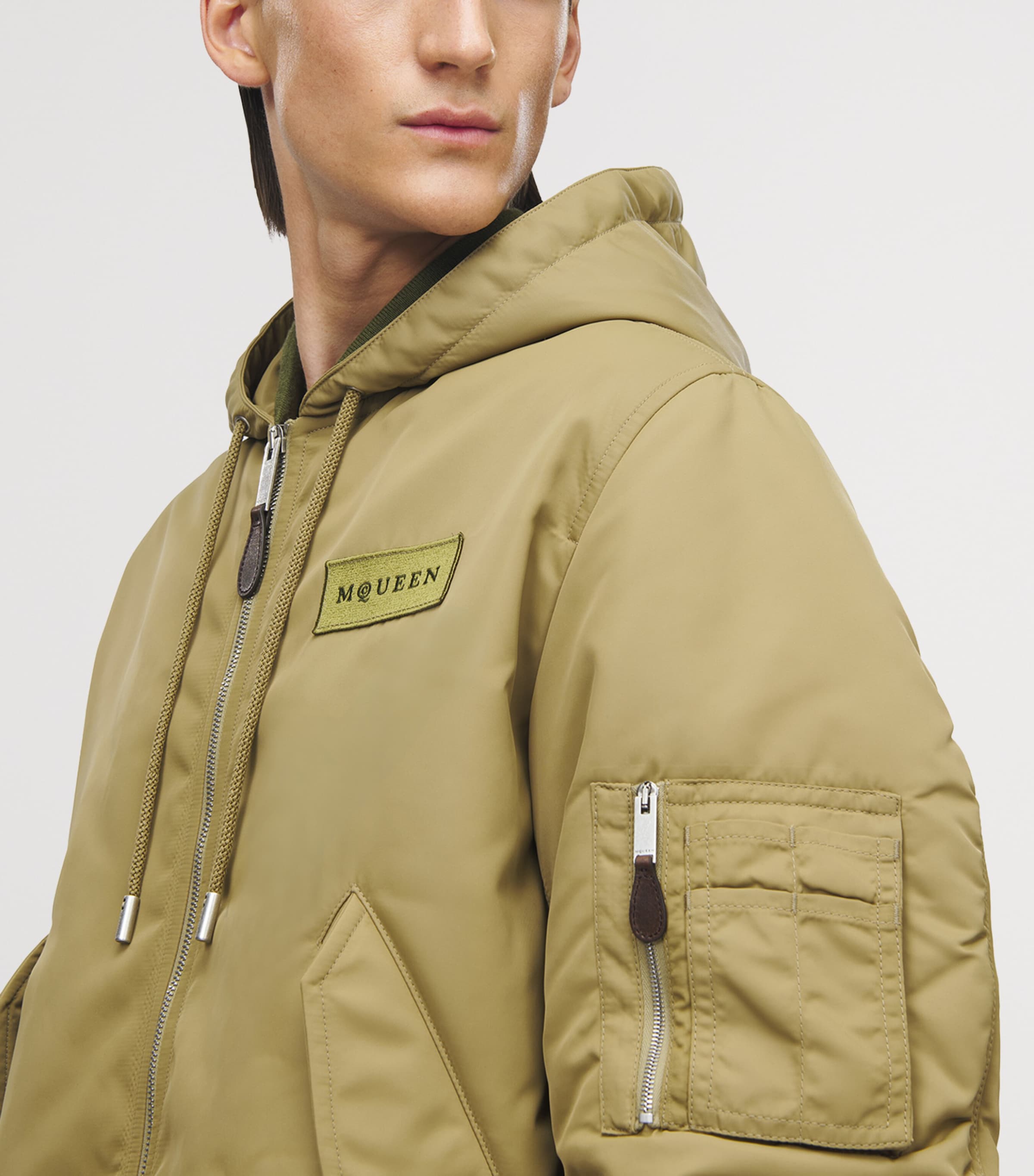 Logo Appliqué Bomber Jacket 2841 Image 6