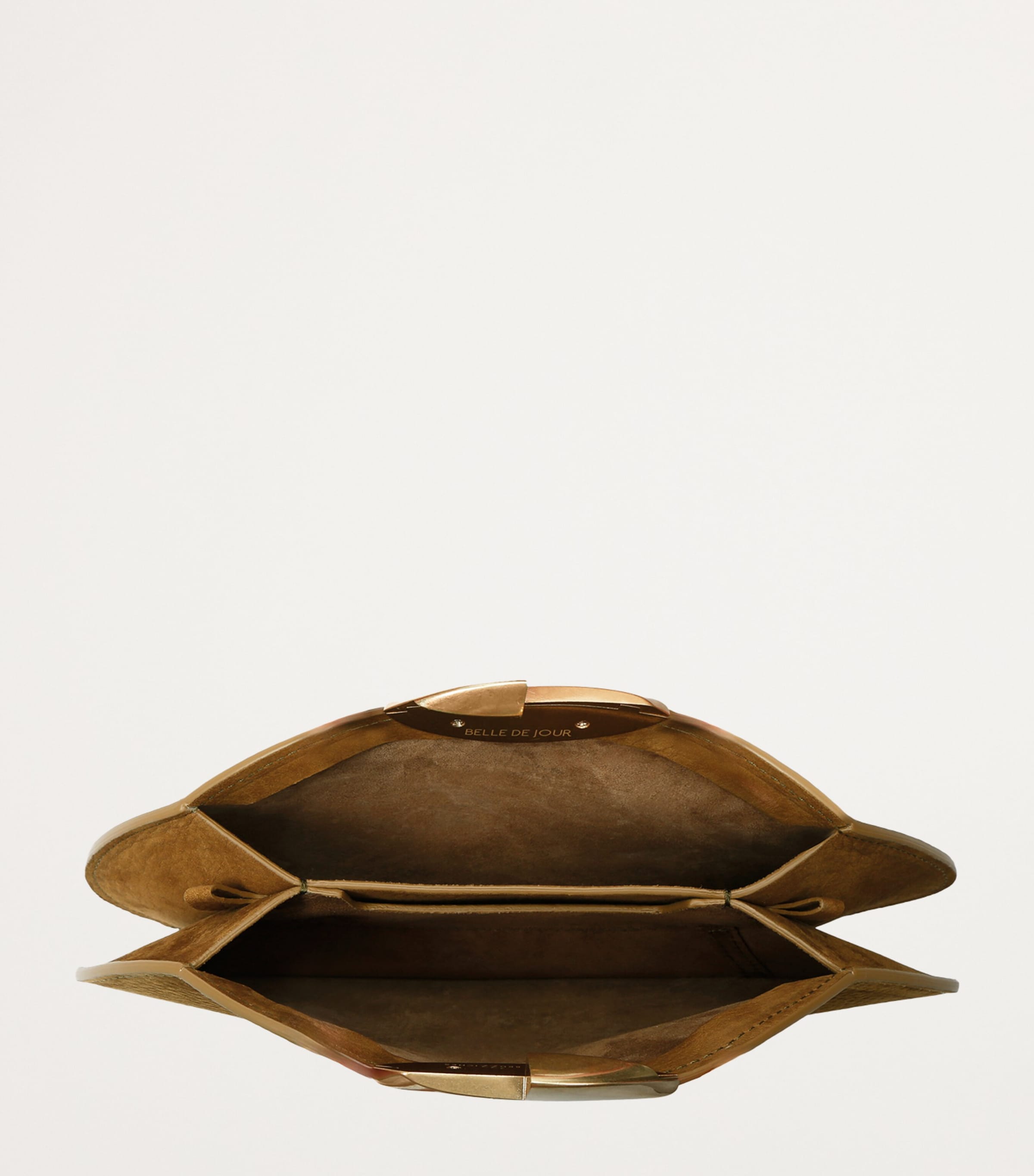 Nubuck Belle de Jour Shoulder Bag GREEN Image 3