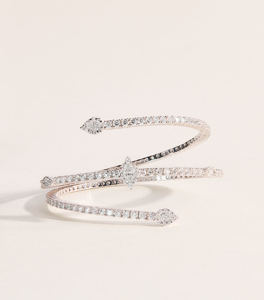 Yeprem White Gold and Diamond Y-Couture Bracelet White Gold Image 1
