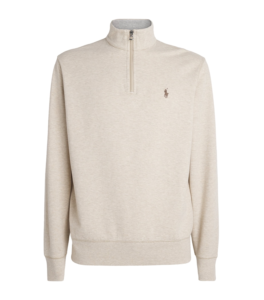 Polo Ralph Lauren Mens Quarter-Zip Sweatshirt Expdtn Dn Image 1