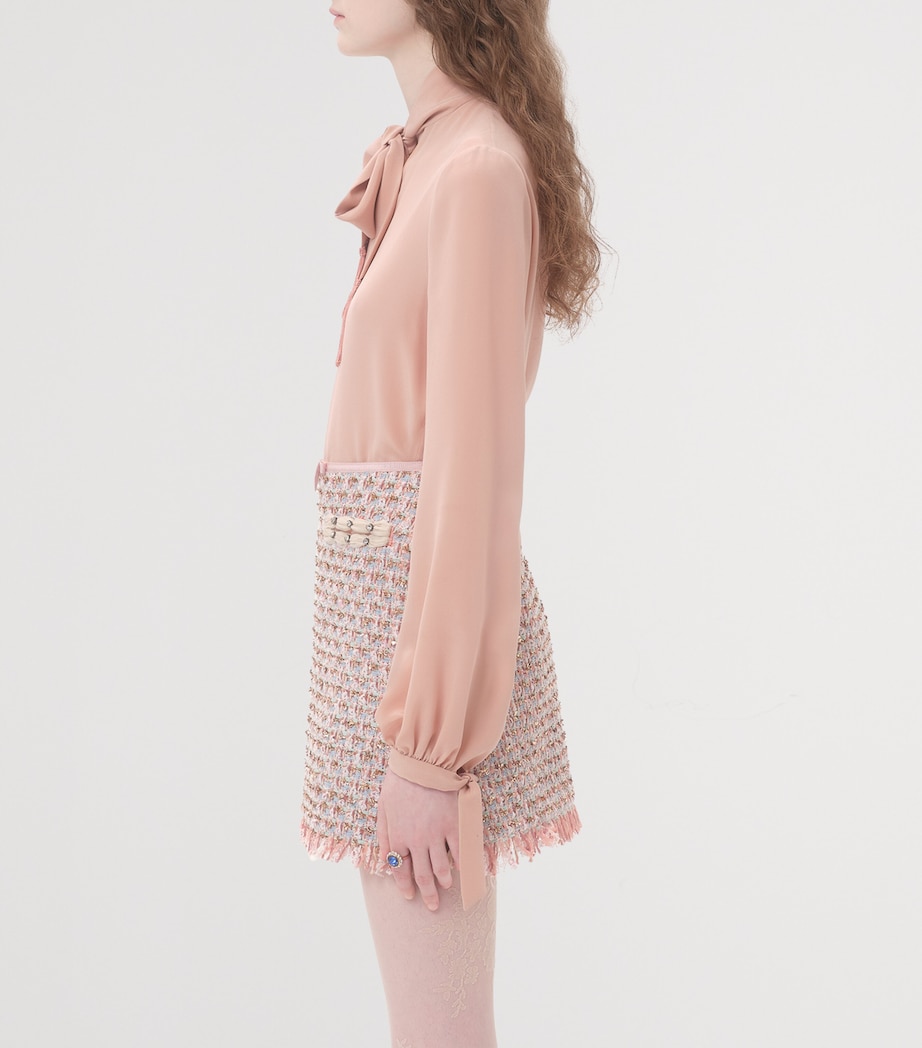 Silk Fringed Blouse 0LZ Image 3