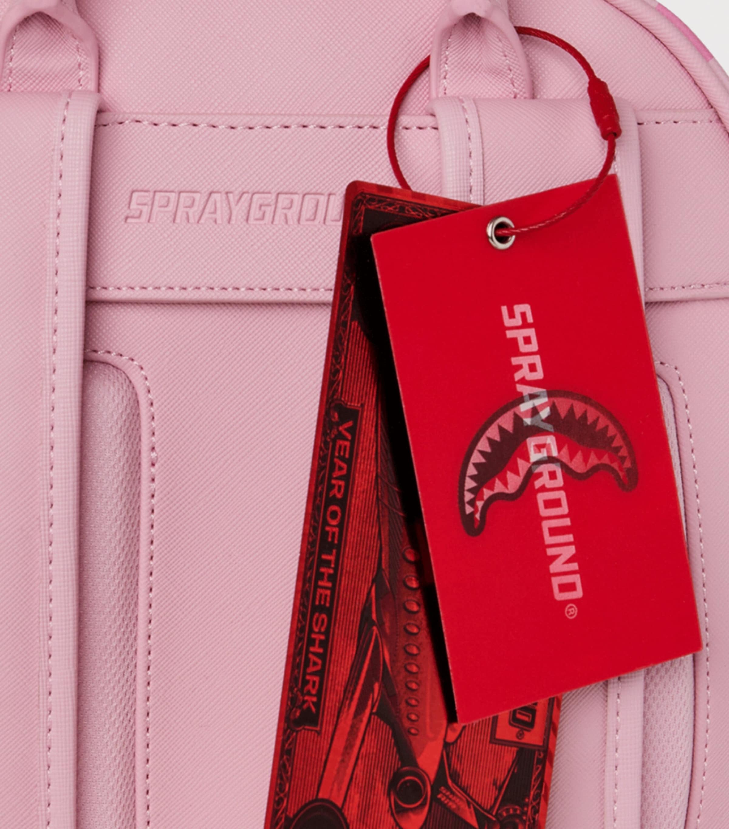 Sprayground Shark Mouth Backpack Pink Sharks In Paris Image 6