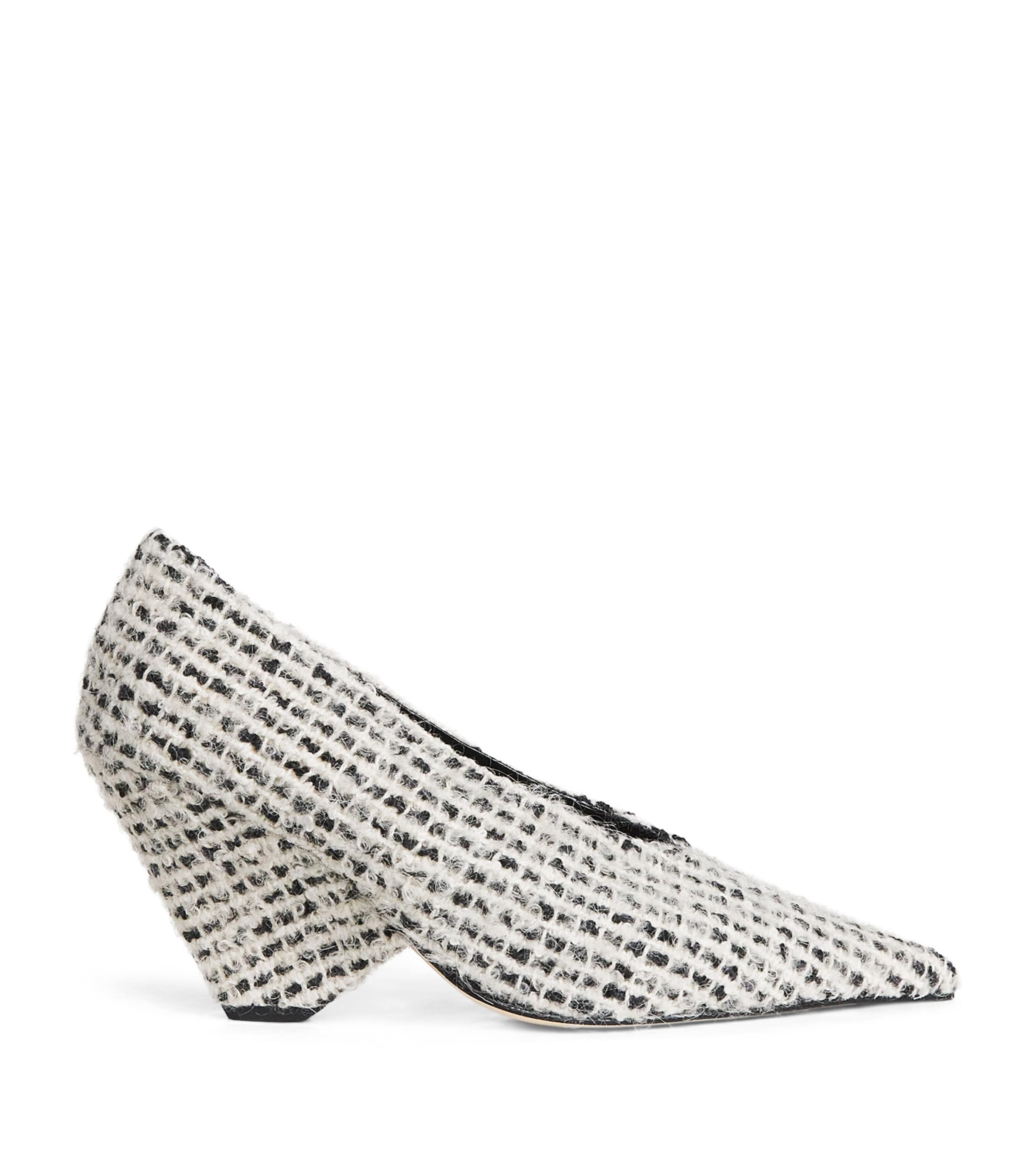 Camilla And Marc Wool Bouclé Rhys Pumps 80