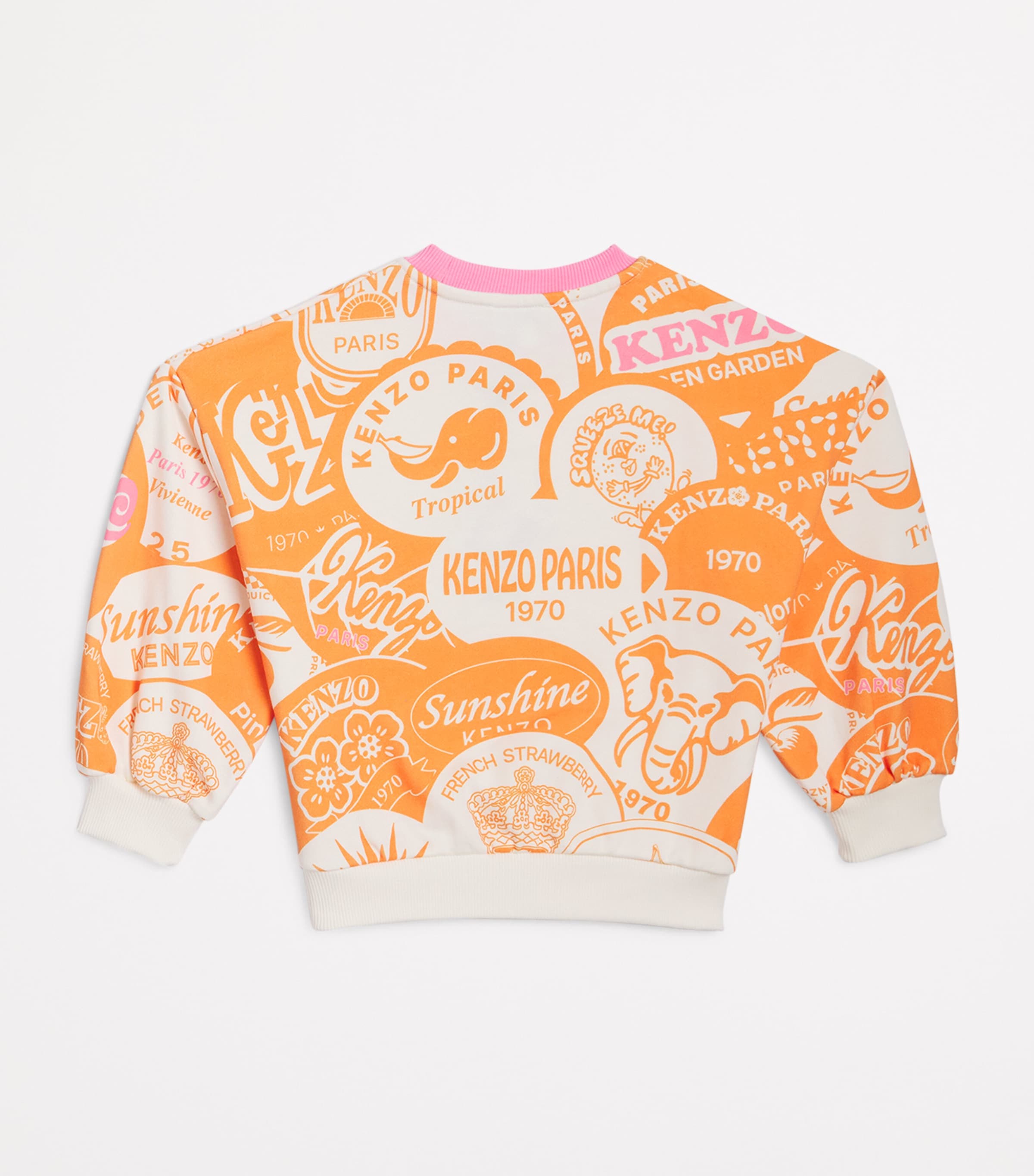 キッズ用トップス KENZO SS25 Sweatshirt (K61048K 45Z) 89c7b107ed911b7fd7b92d3f376a1b