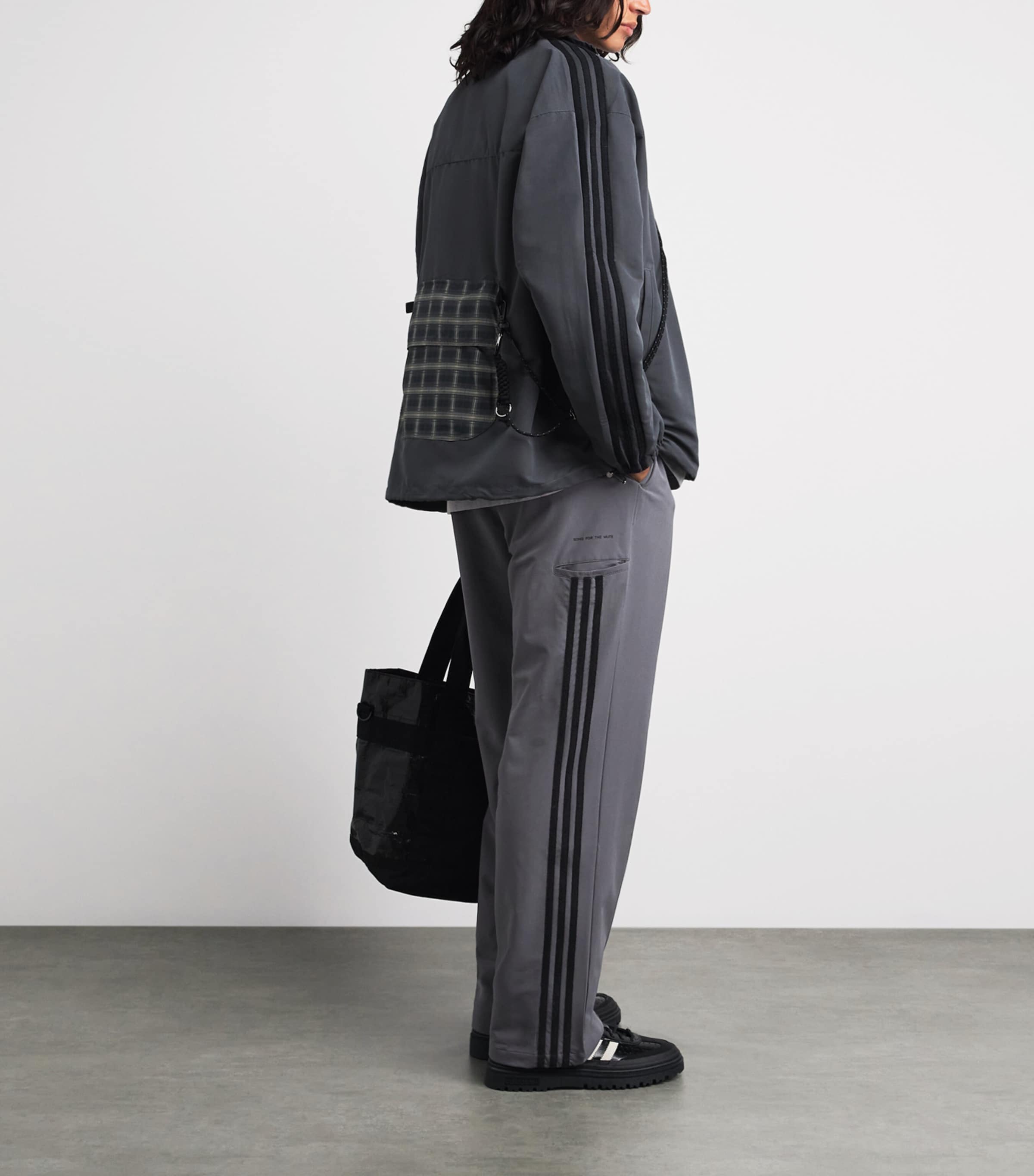 adidas Mens x Song for the Mute Straight Sweatpants Grey Five Image 2