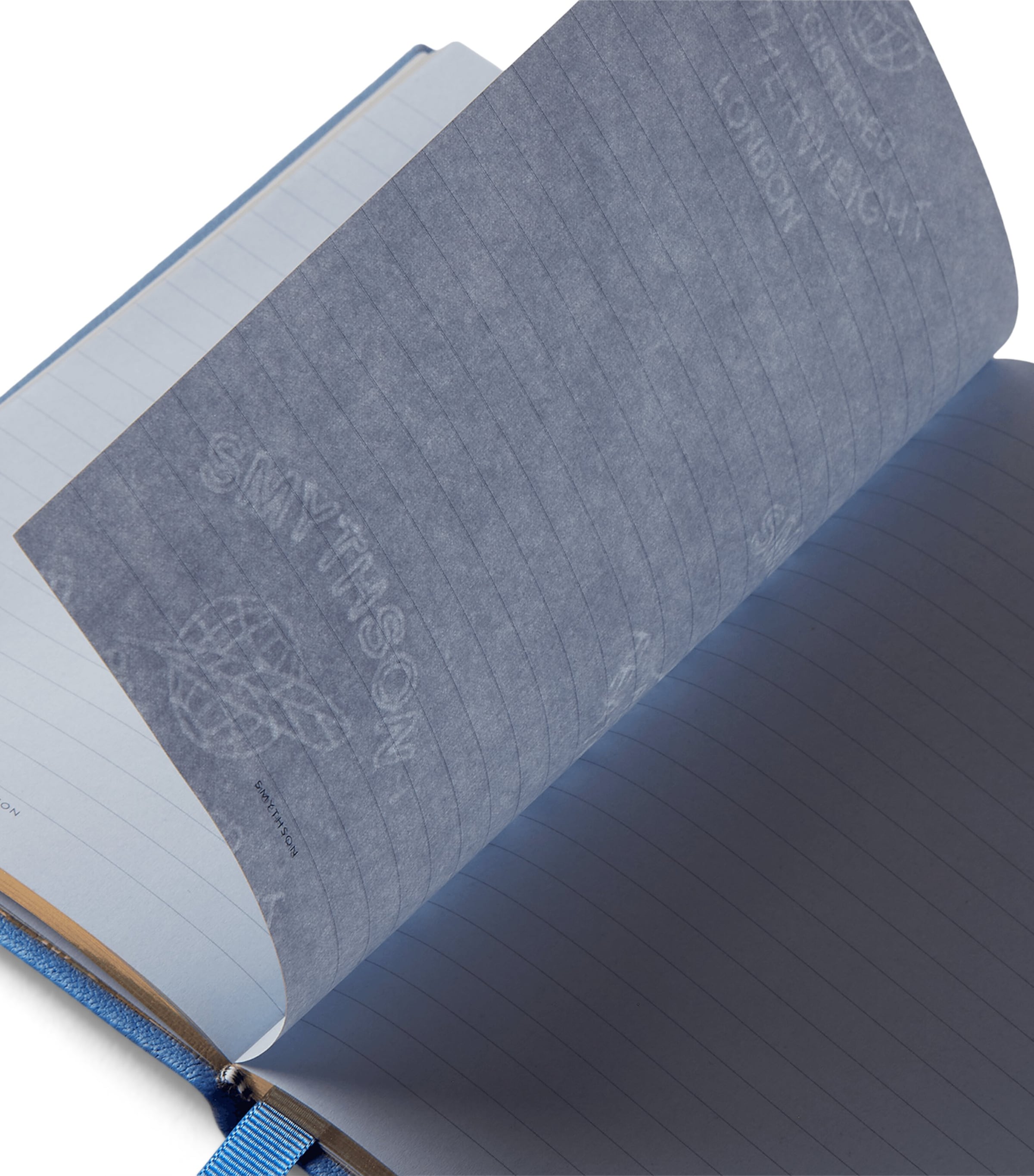 Smythson x Peter Rabbit Panama Leather Notebook Nile Blue Image 3