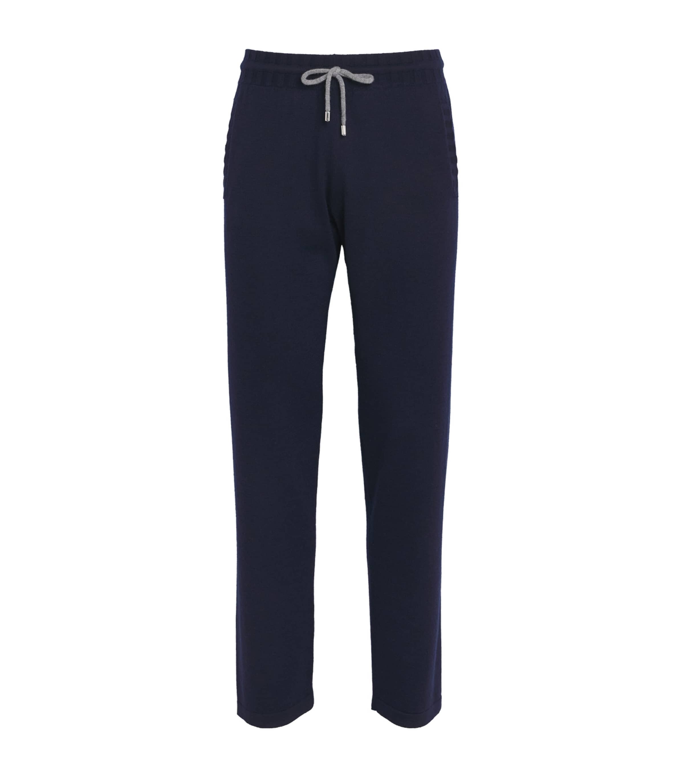 Cashmere Sweatpants D.8 + D.13-NAVY Image 1