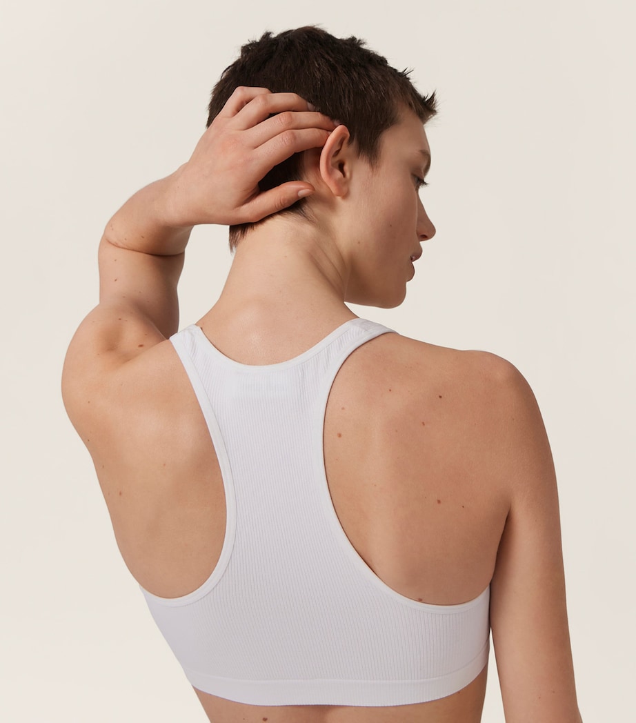 Seamless Racerback Crop Top F0009 Image 3