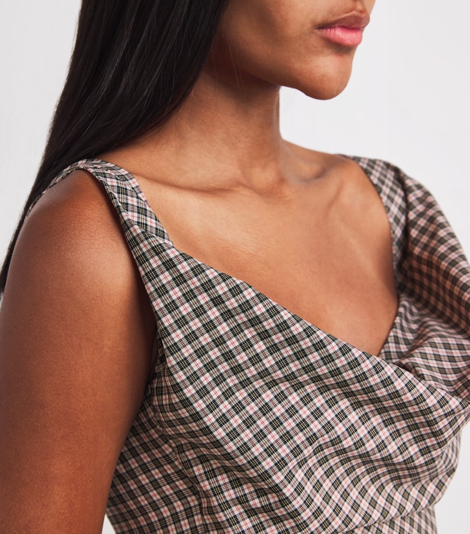 Organic Cotton Sunday Mini Dress A202 OFF WHITE Image 4
