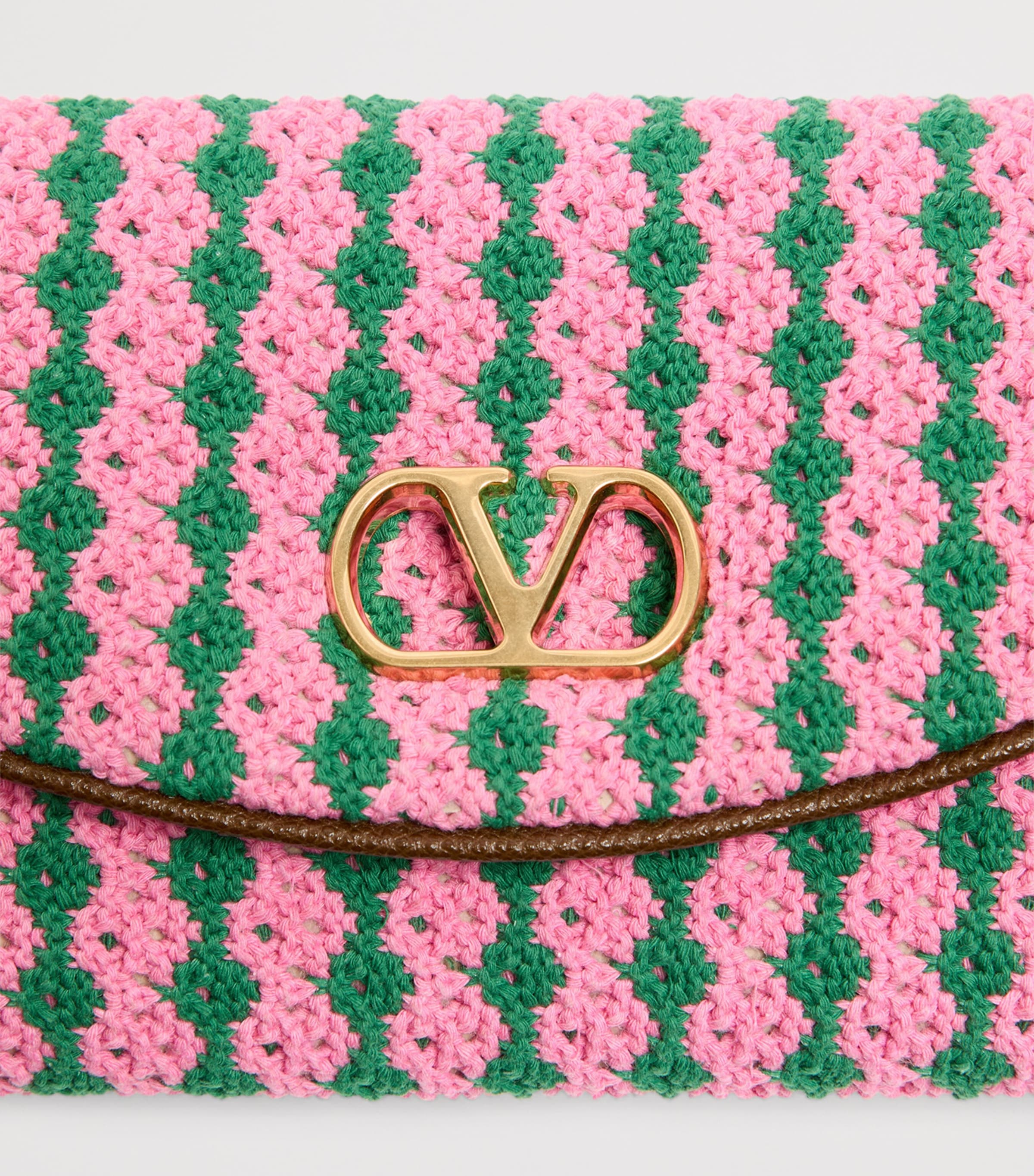 Valentino Garavani Small Crochet DeVain Shoulder Bag Image 6