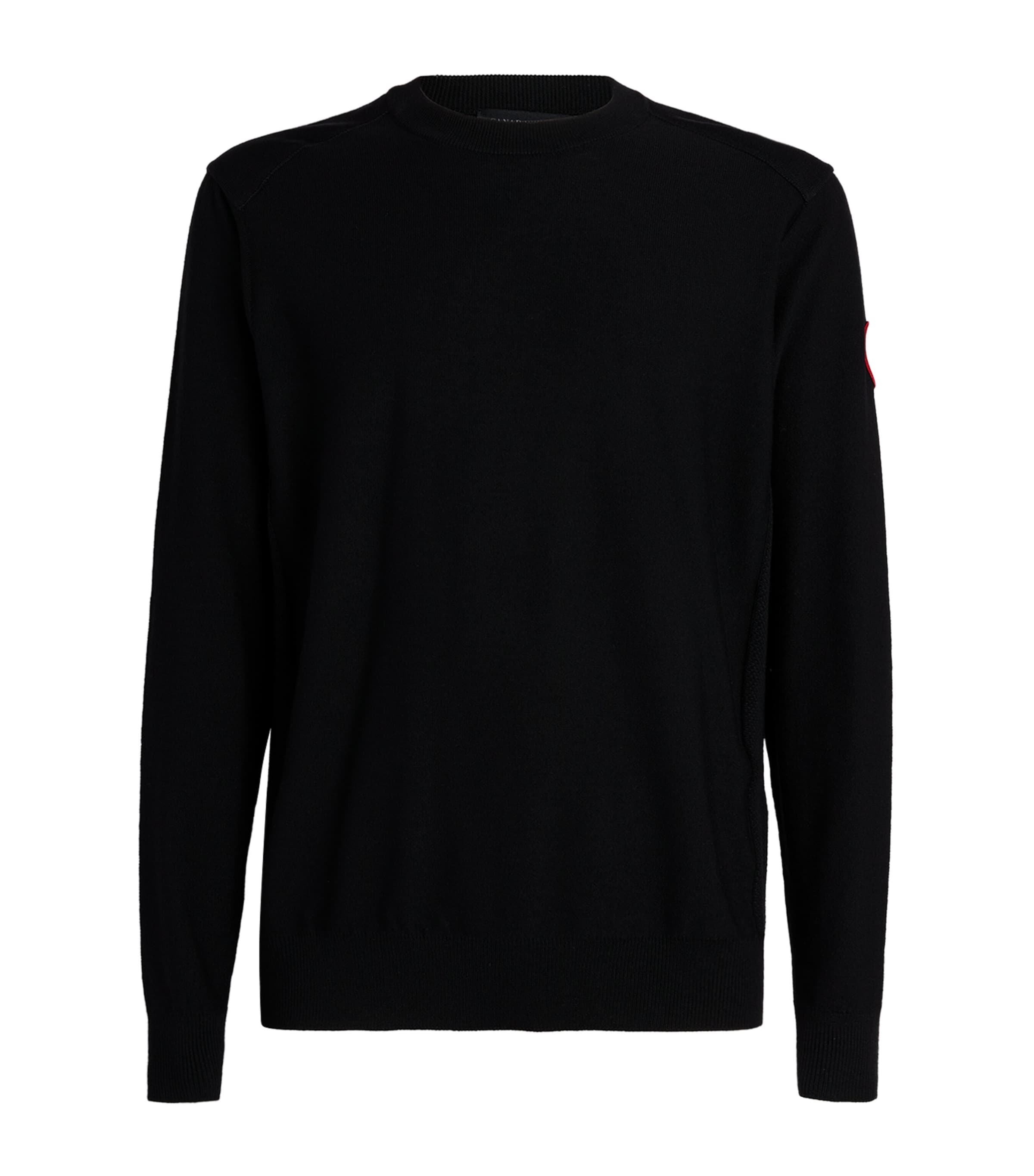 Shop Canada Goose Merino Wool Dartmouth Sweater In Black