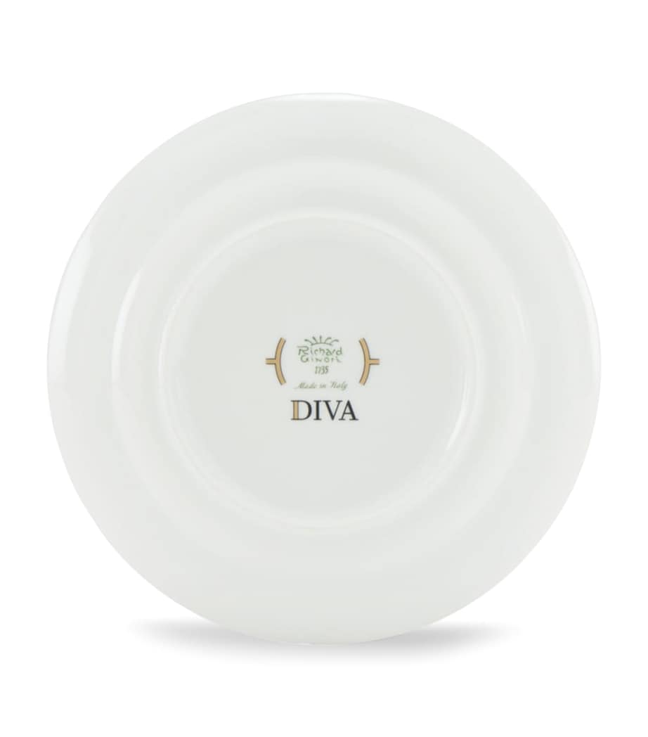 Porcelain Colonna Diva Giallo Dessert Plate (20cm) G00134901 Image 3