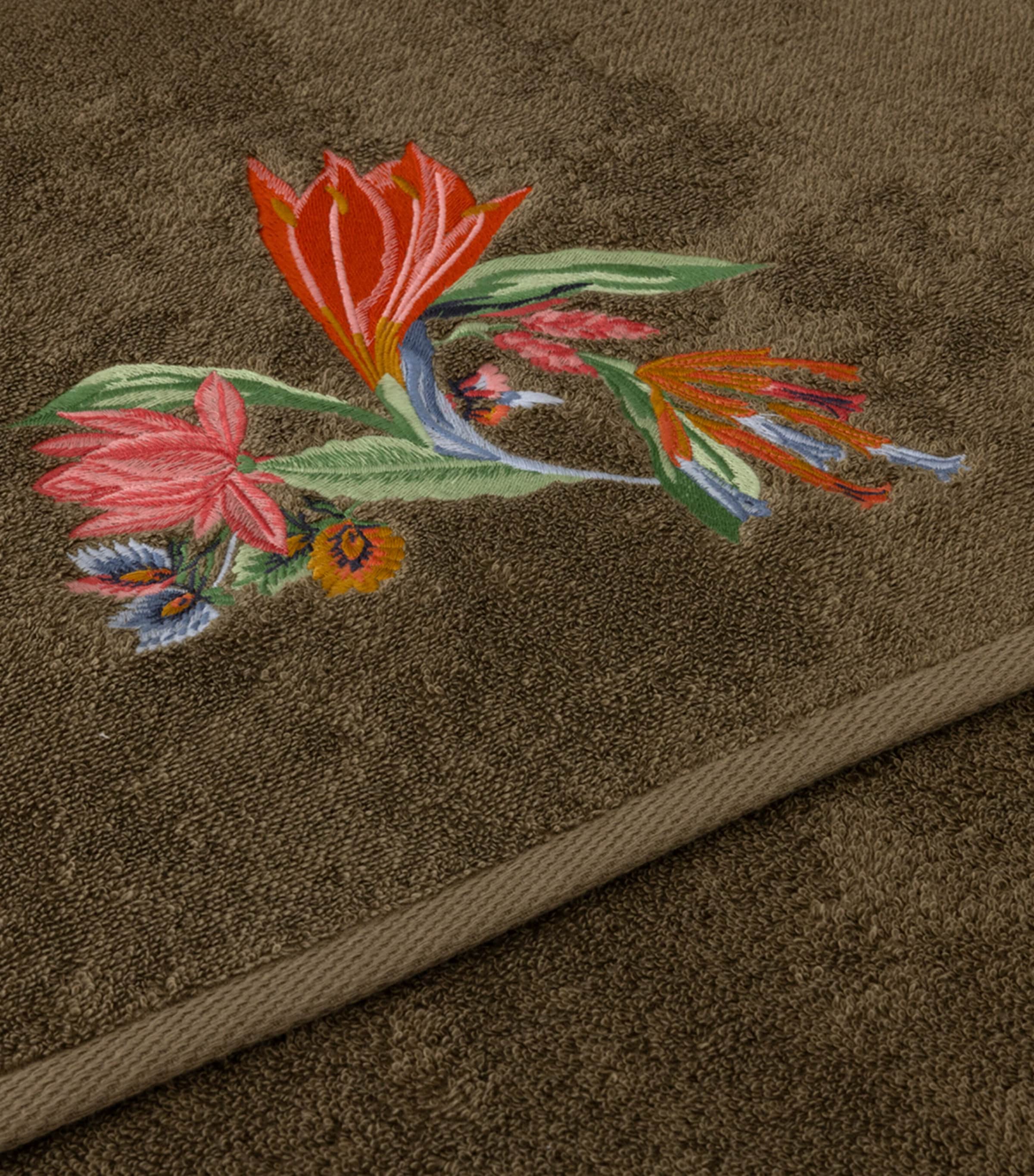 Eze Bath Sheet (92cm x 160cm) KAKI Image 4