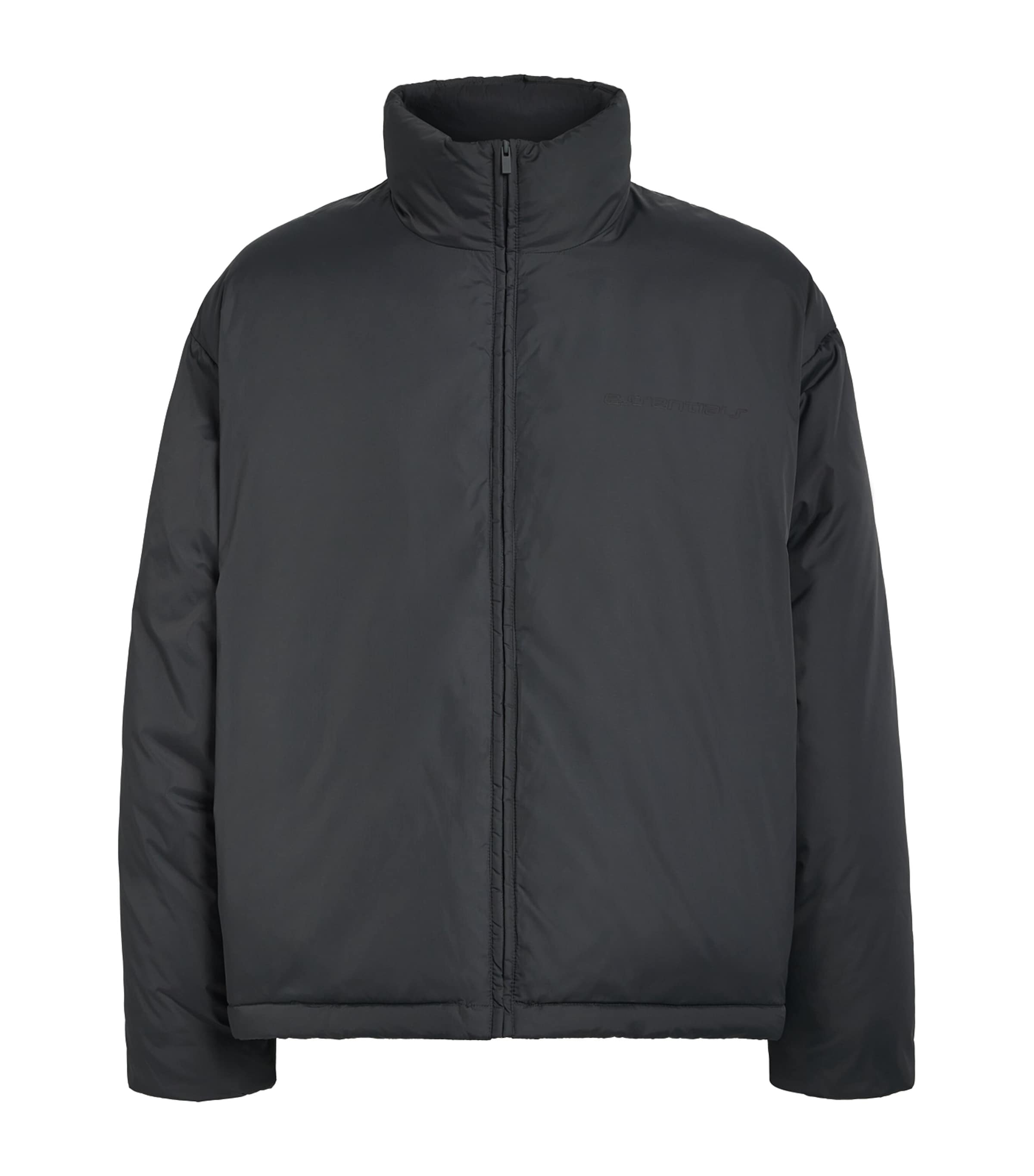 FEAR OF GOD ESSENTIALS Grey Down Drawstring Puffer Jacket | Harrods US