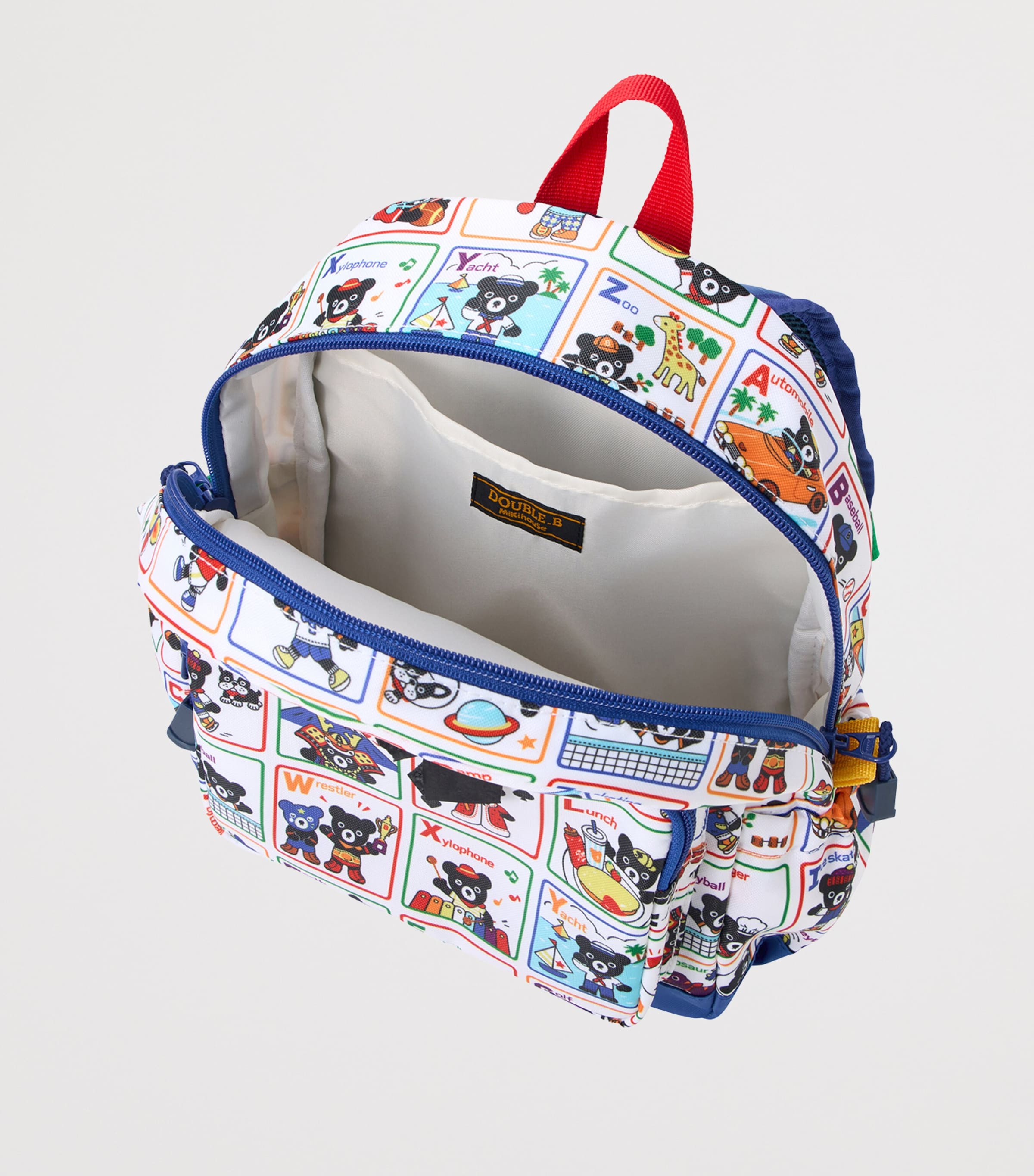 Miki House Multi Double B Alphabet Series Backpack | Harrods US