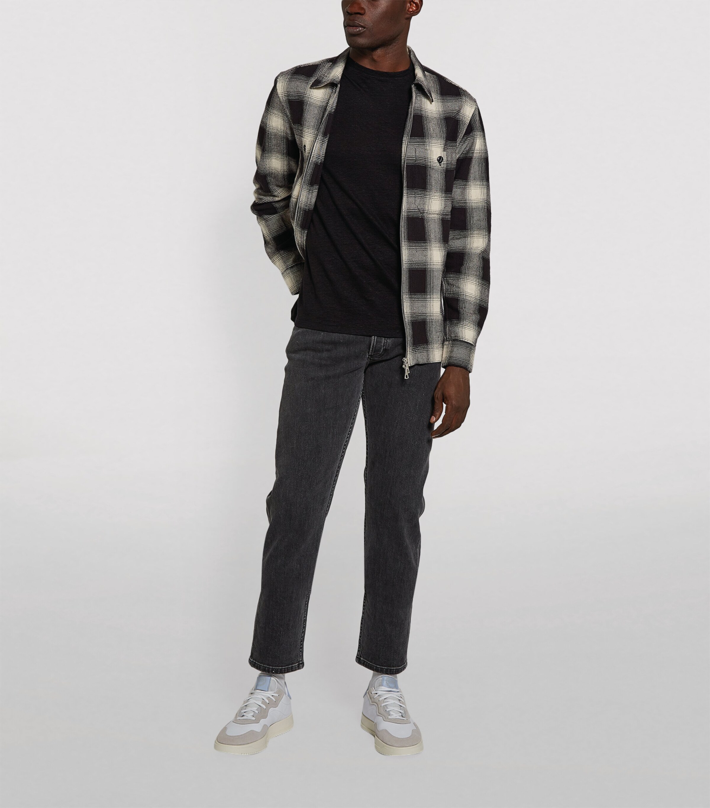 Linen T-Shirt NOIR Image 2