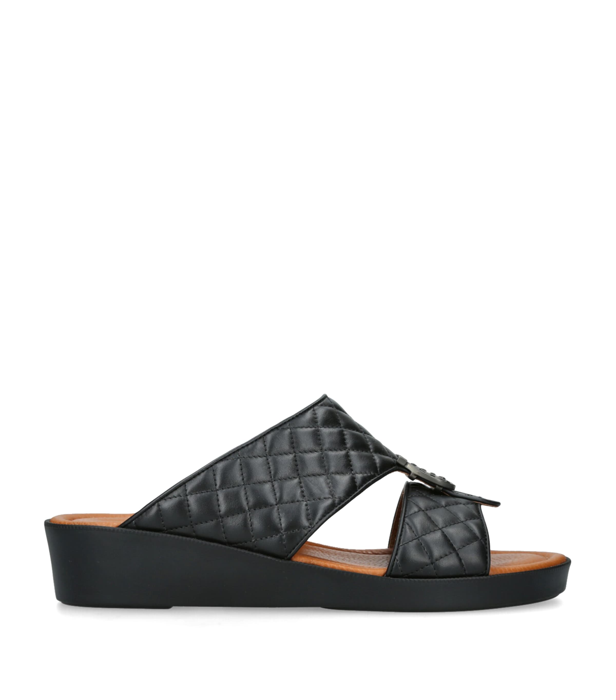 Brotini Leather Mastro Sandals In Black