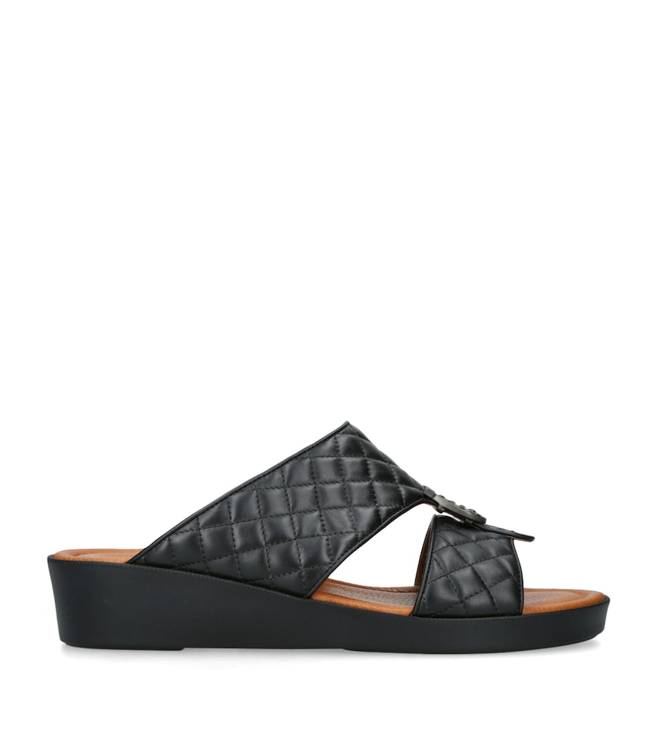 Brotini Leather Mastro Sandals Black Image 1