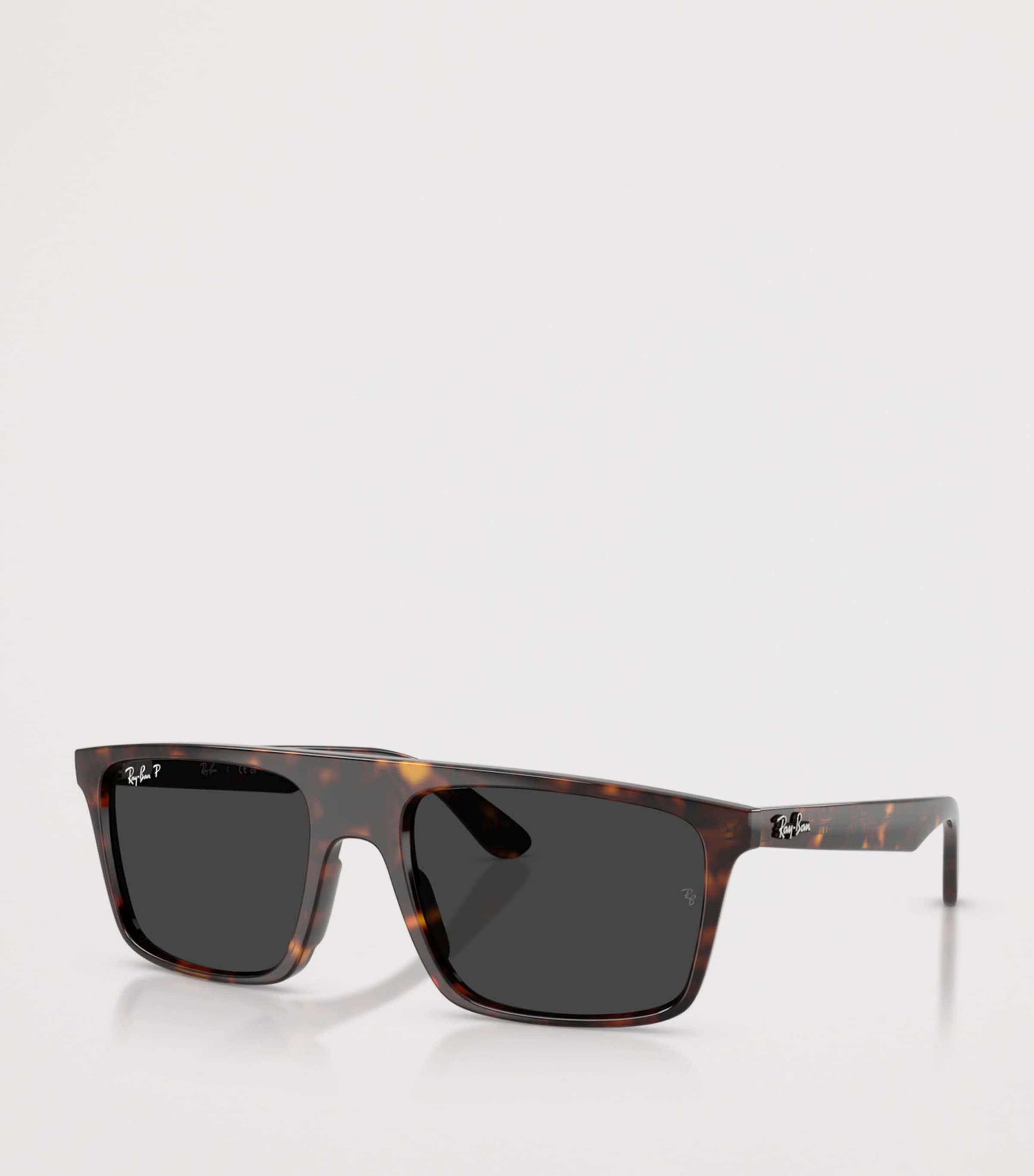 Ray-Ban RB2222 Square Sunglasses Brown Image 2