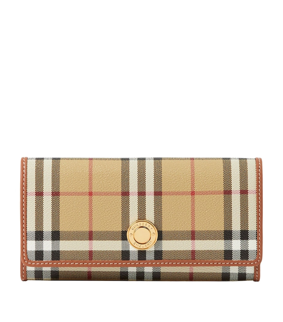 Check Continental Wallet ARCHIVE BEIGE Image 1