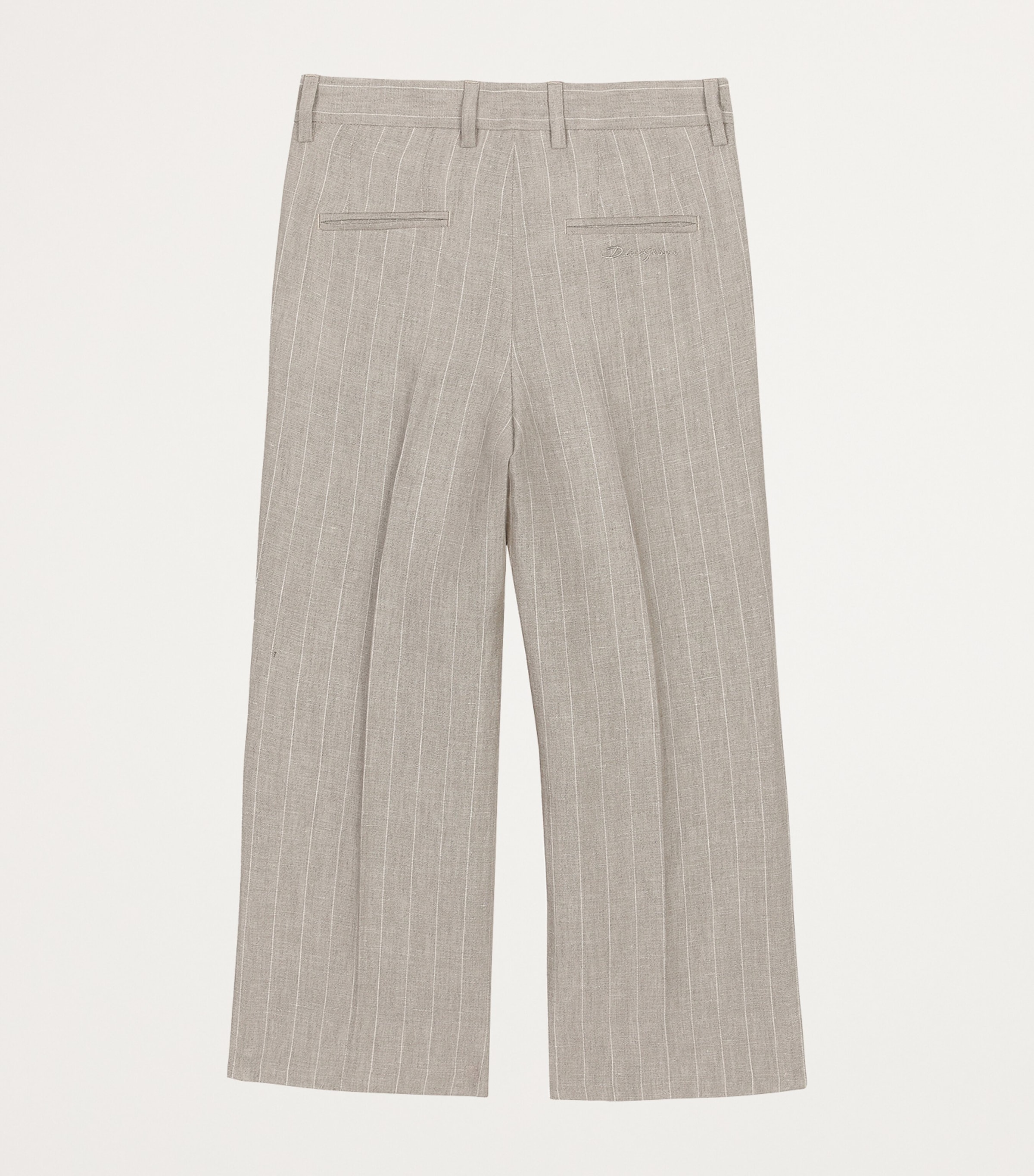 Linen Striped Trousers (8-12+ Years) S8051-ST Image 2