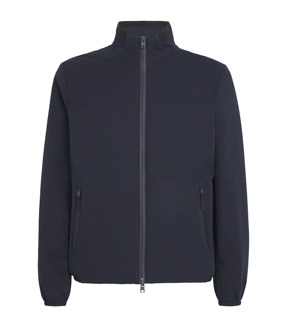 Down Waterproof Sailing Bomber Jacket 3989-MELTON BLUE Image 1