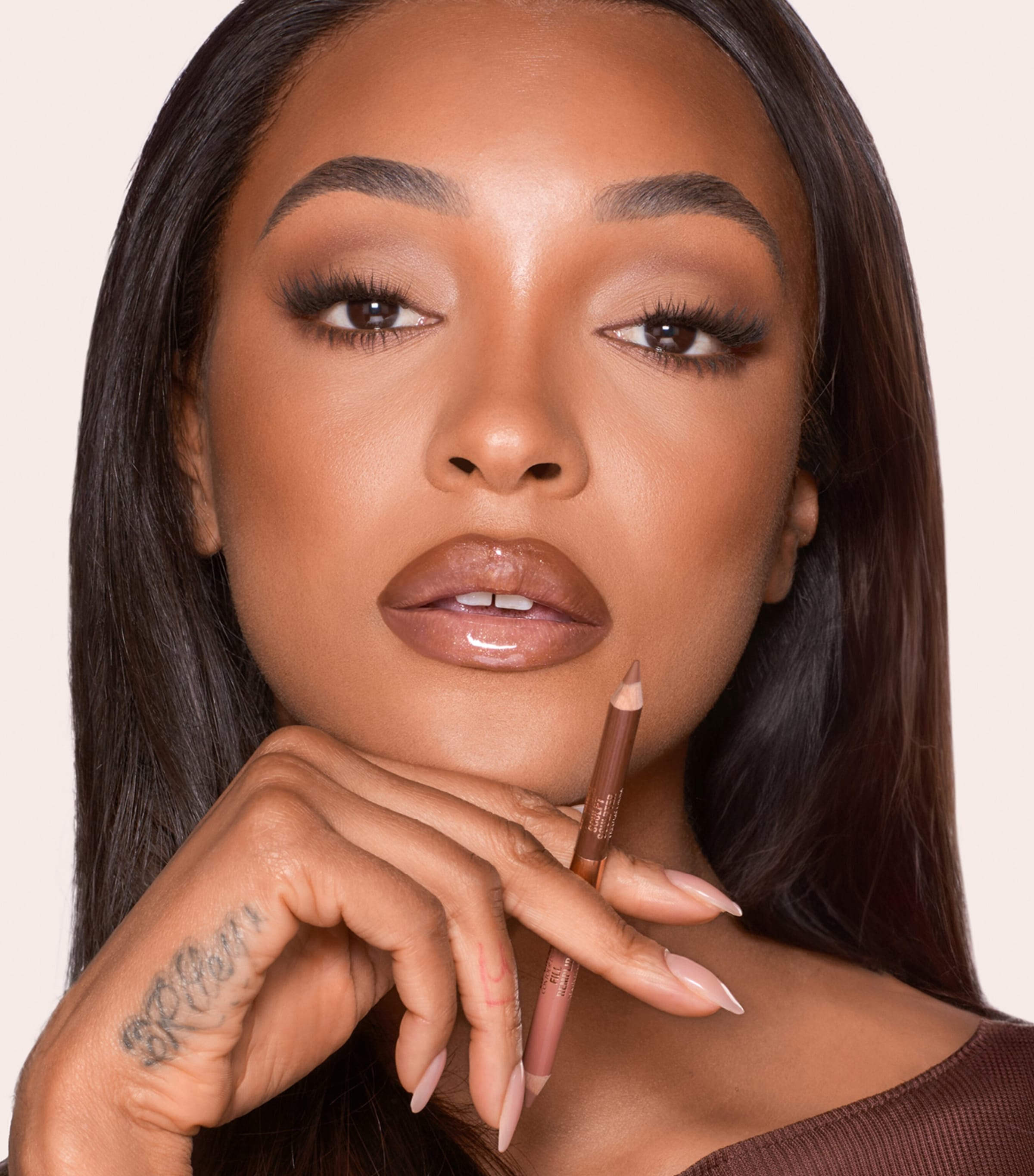 Lip Cheat Contour Duo Lip Pencil DEEP Image 2