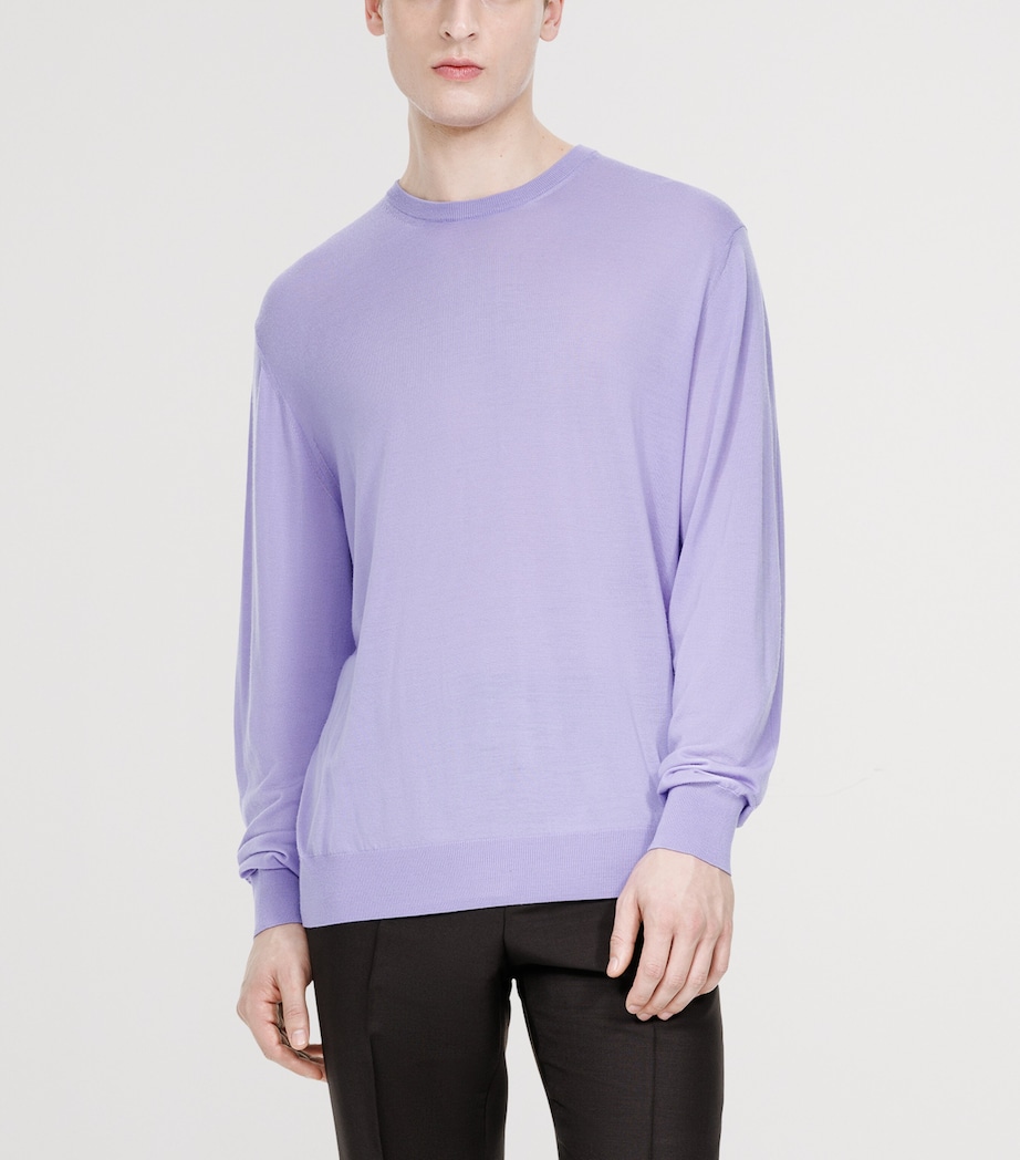 TOM FORD Mens Virgin Wool Sweater Vae Image 3