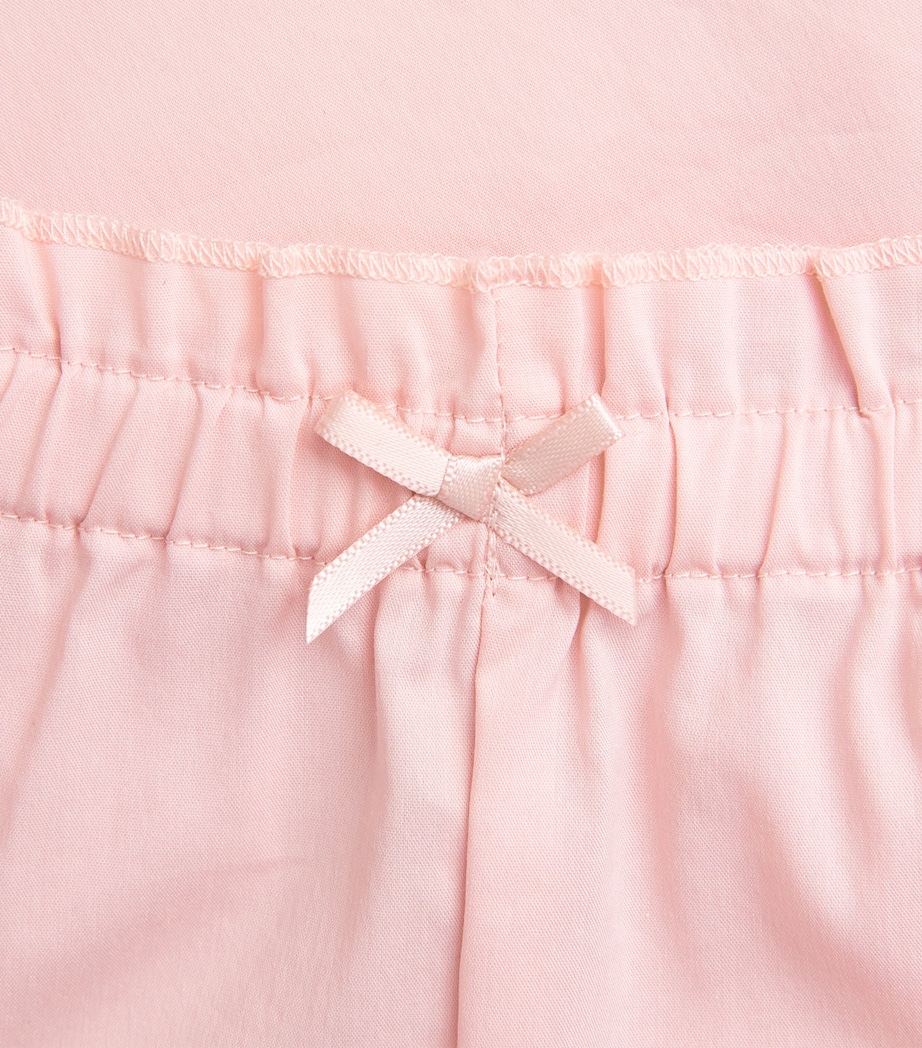 Skims Womens Cotton-Blend Poplin Apparel Shorts Dusty Pink Image 6
