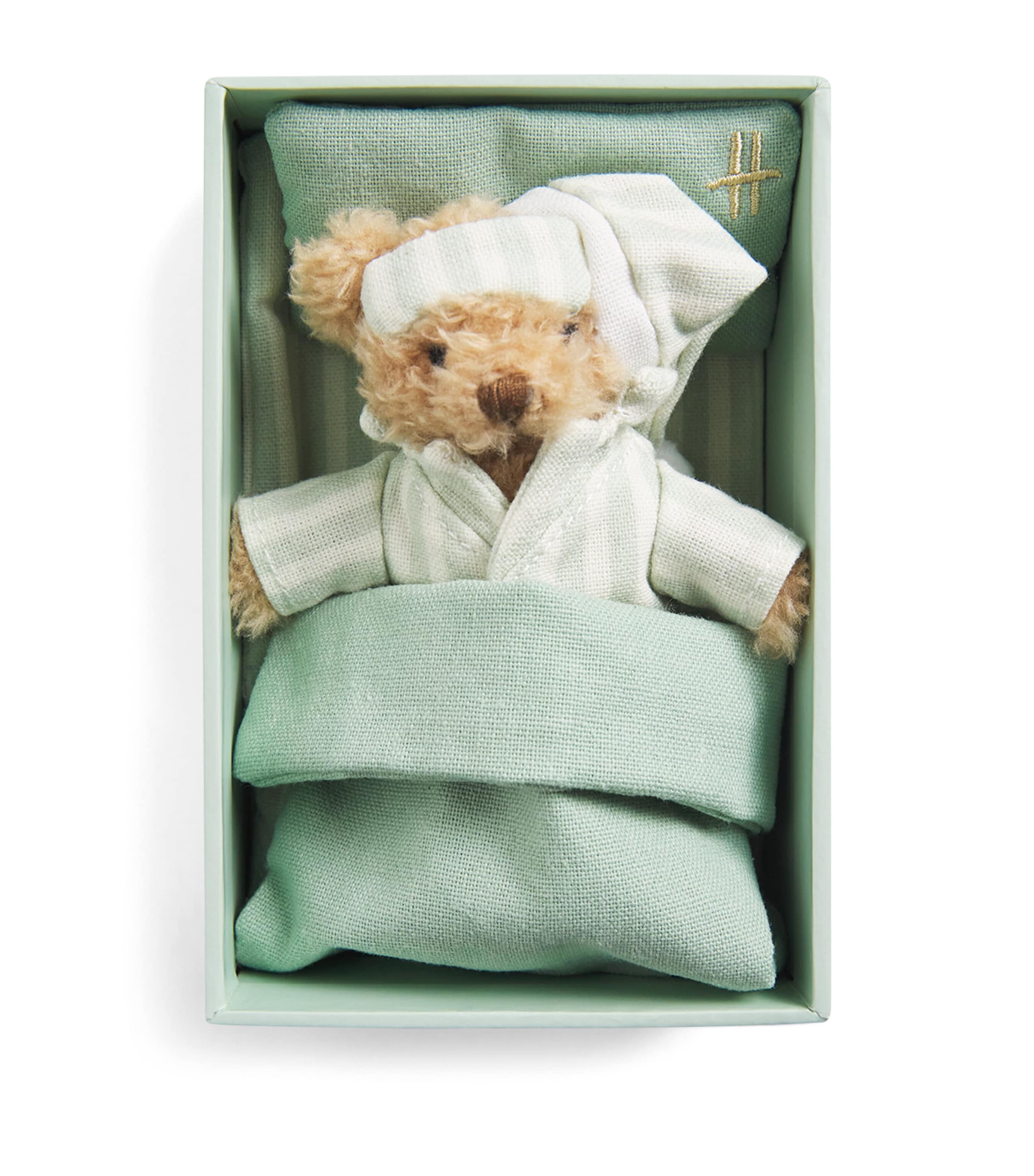 Harrods Mini Sleeping Henry Bear (10.5cm) Image 1