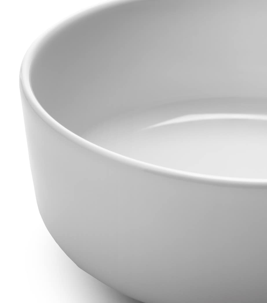 Set of 2 Porcelain Collective Cereal/Soup Bowls (15cm) WHITE Image 4