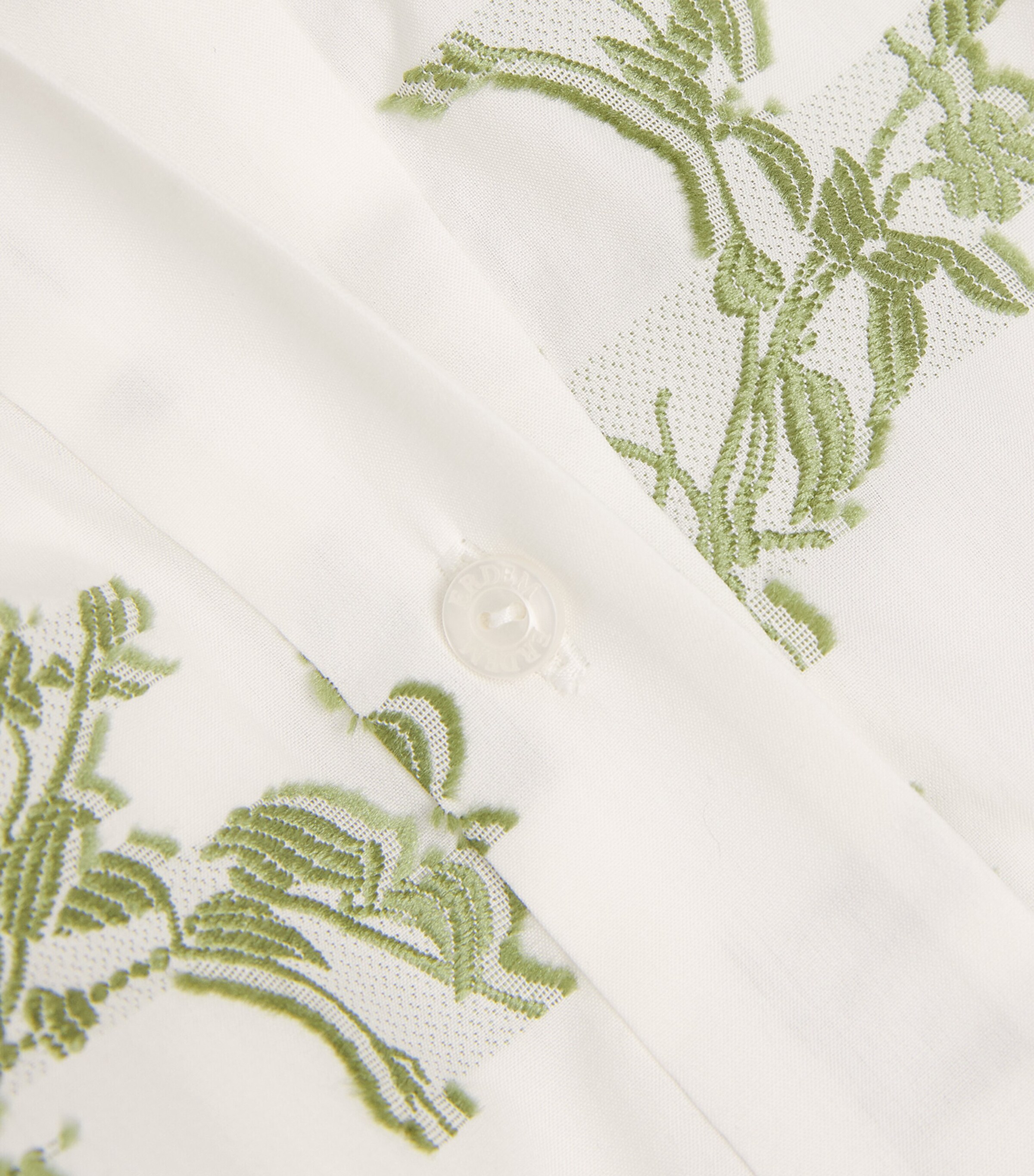 Embroidered Maxi Shirt Dress IVORY Image 5