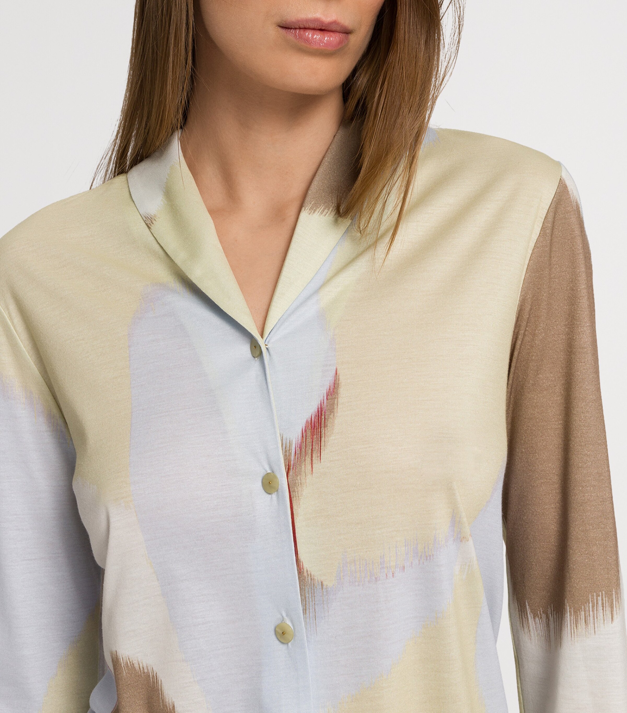 Hanro Long-Sleeve Olivia Shirt | Women Clothing | Loungewear | Lounge Bottoms | Designers | Hanro | Nightwear Hanro Long-Sleeve Olivia Shirt | Women Clothing | Loungewear | Lounge Bottoms | Designers | Hanro | Nightwear