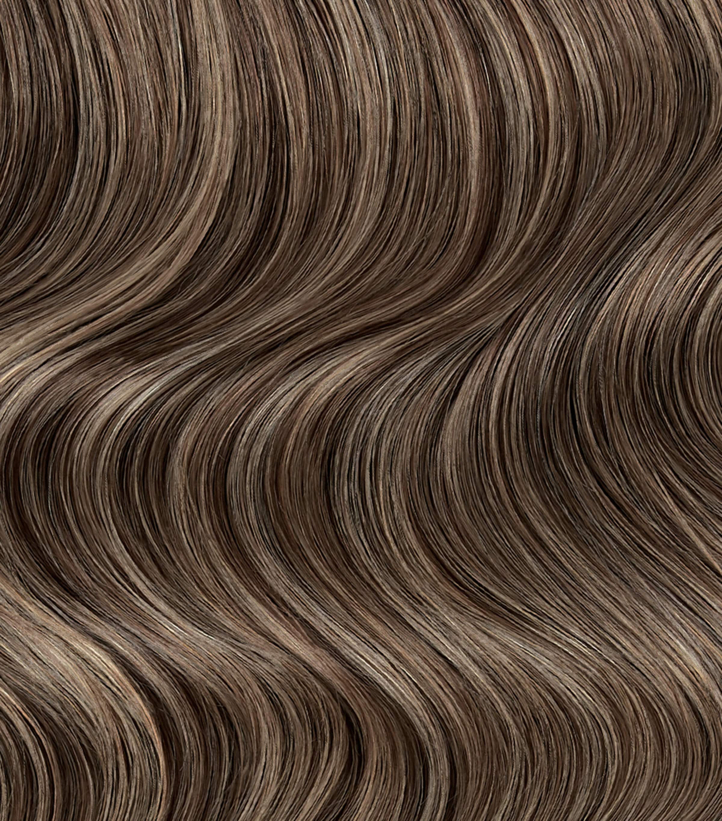 Beauty Works Beauty Works x Huda BARELY THERE Mix & Match Duo Clip-In Hair Extensions (18") Desert Dune Image 2