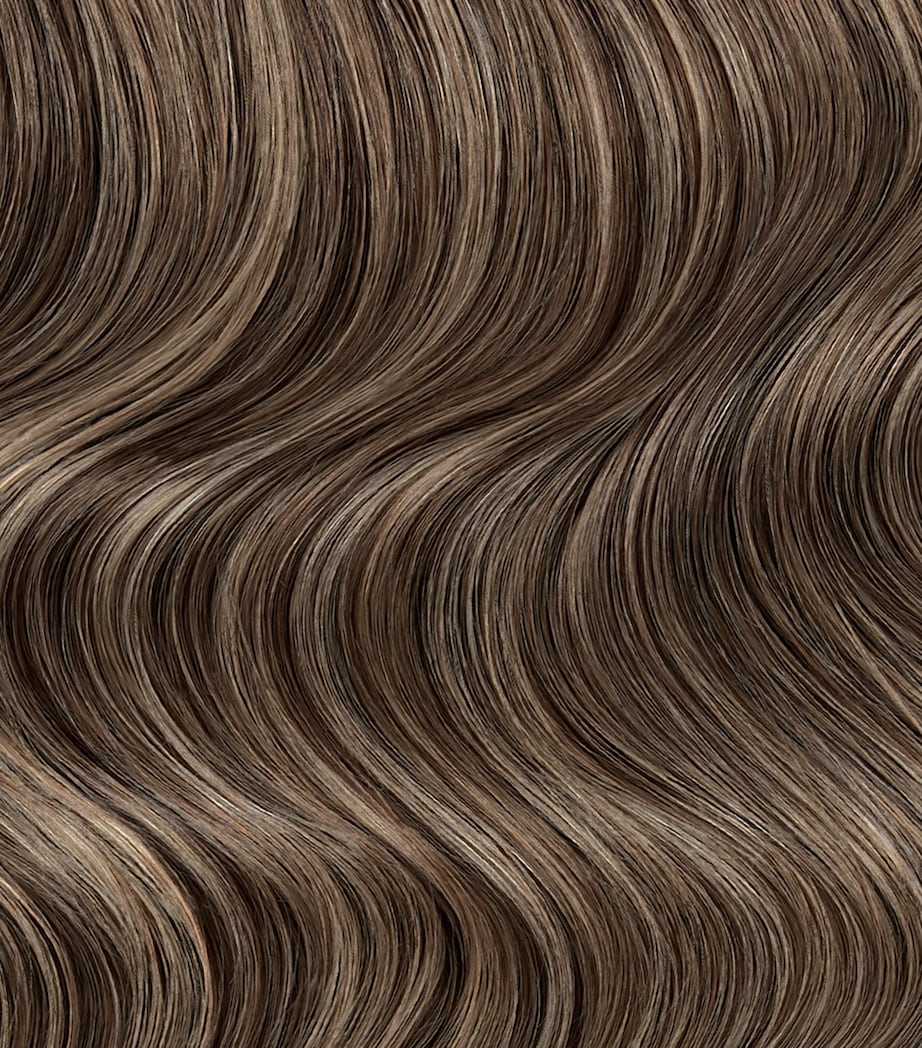 Beauty Works Beauty Works x Huda BARELY THERE Mix & Match Duo Clip-In Hair Extensions (18") Desert Dune Image 2