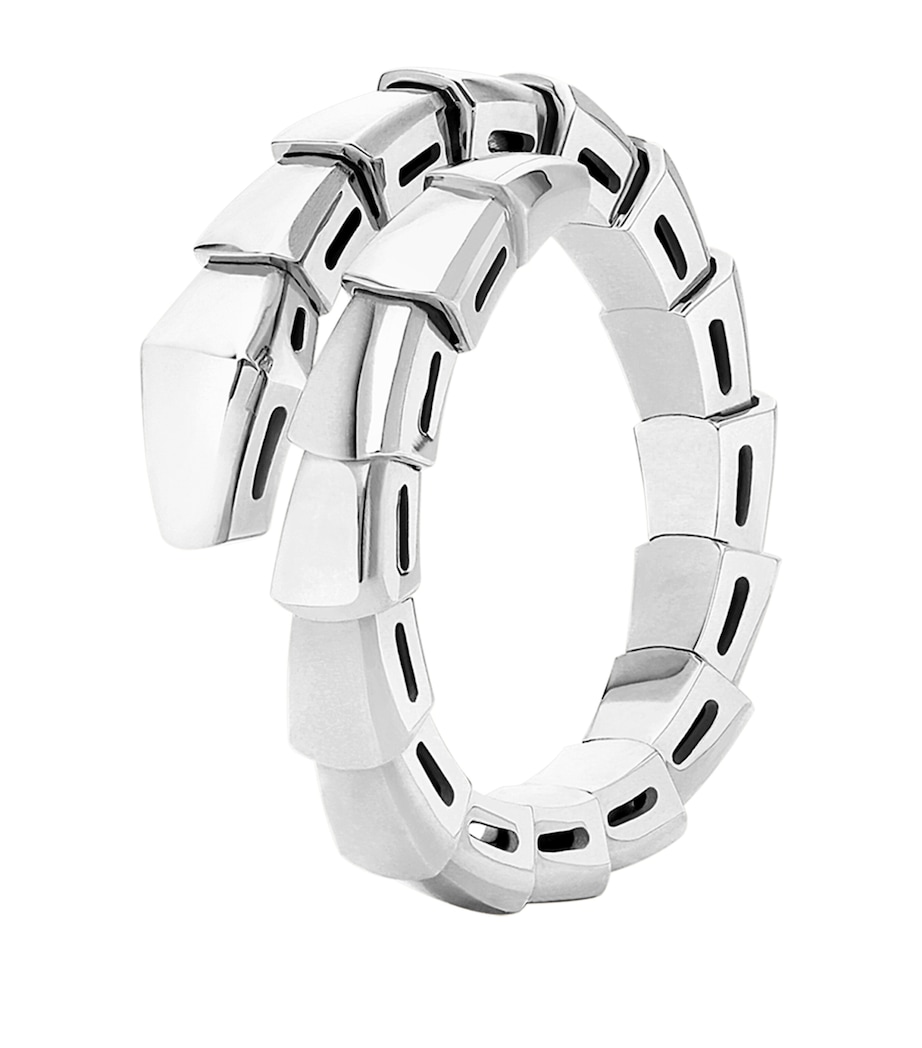 White Gold Serpenti Viper Ring WHITE GOLD Image 1