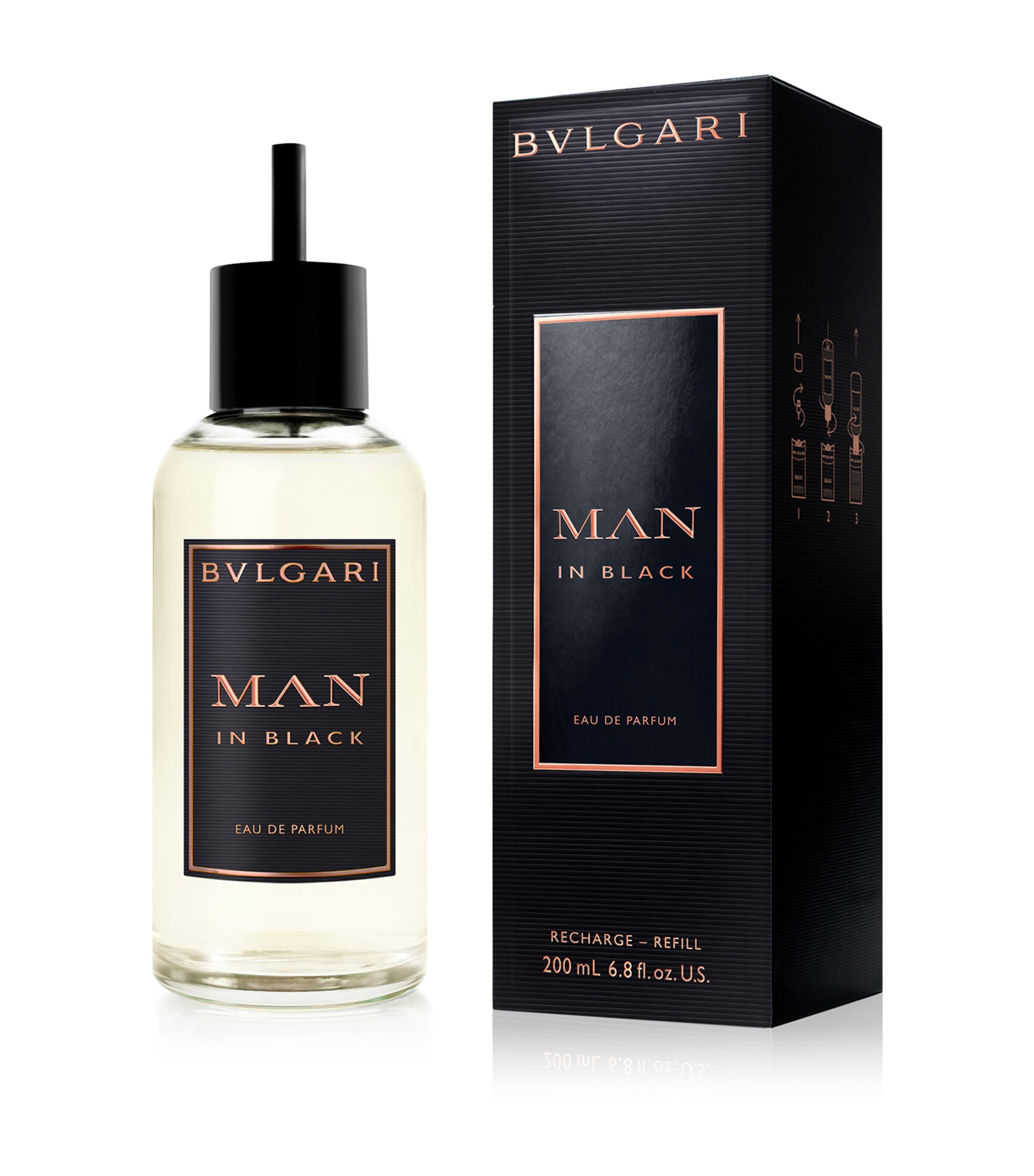 Man in Black Eau de Parfum – Refill (200ml) NO COLOUR Image 5